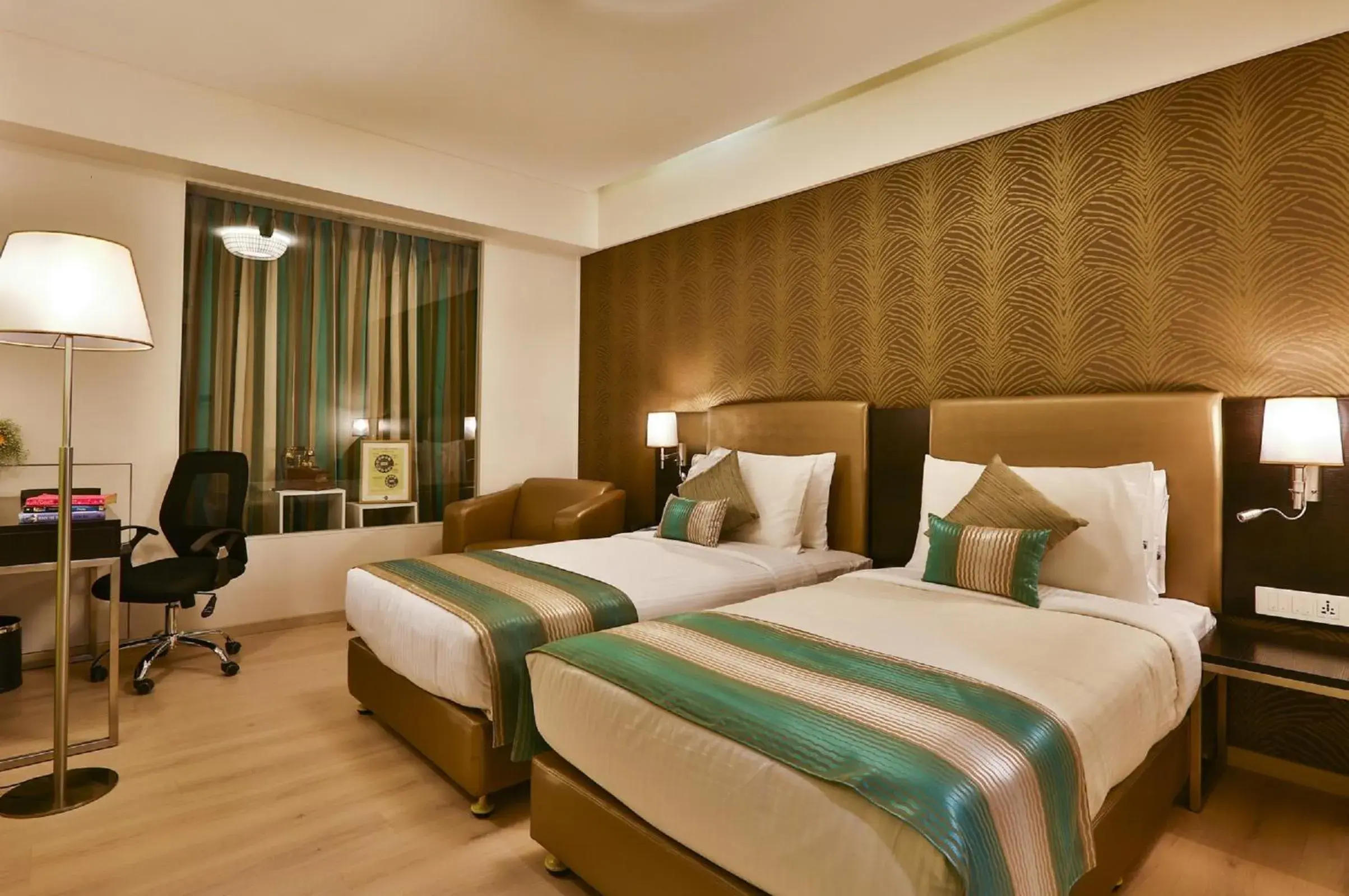 Deluxe Double or Twin Room in T24 Residency Mumbai International Airport Hotel Deluxe Double or Twin Room in T24 Residency Mumbai International Airport Hotel