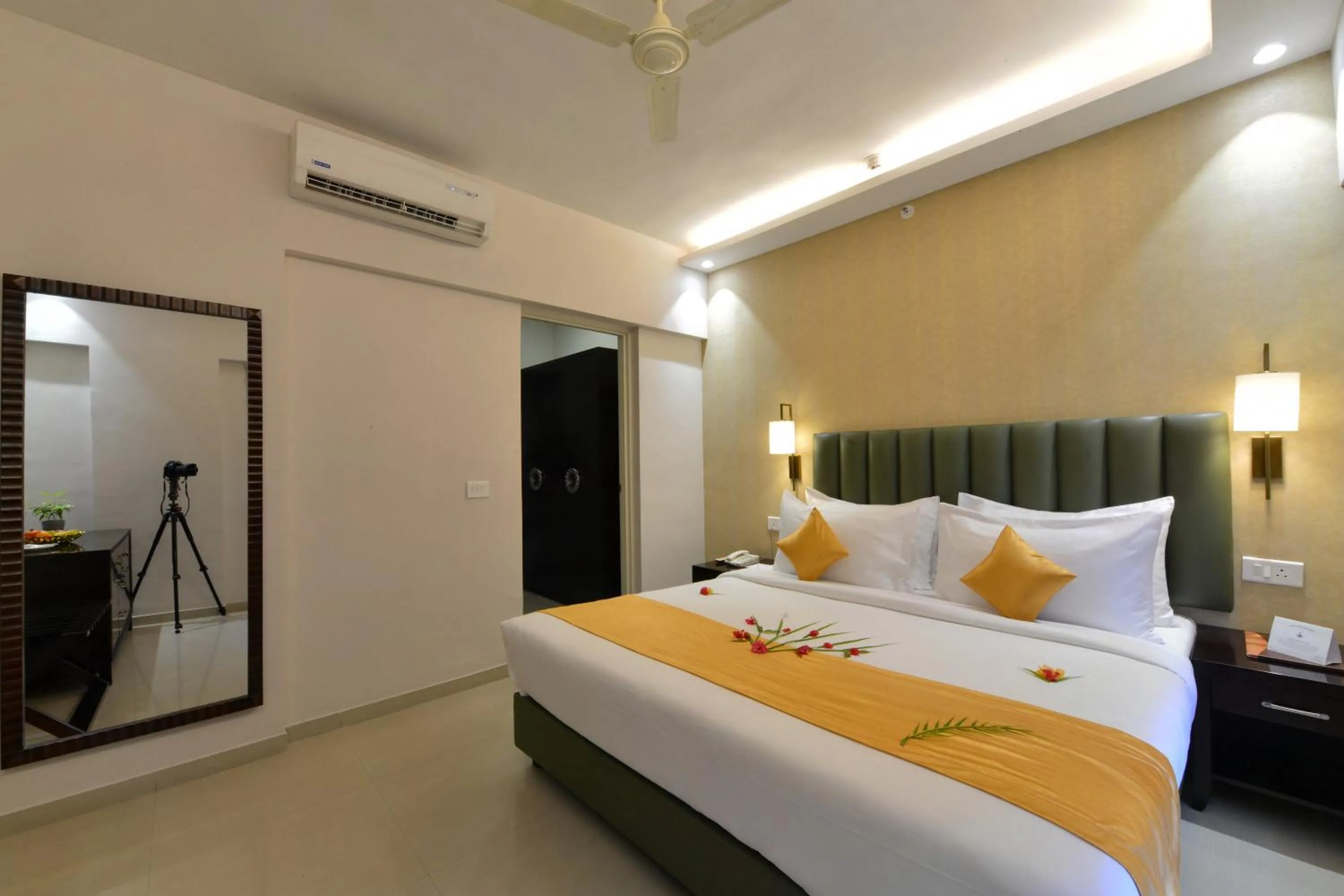 Bedroom, Bed in The Fern Residency, Vadgaon - Talegaon, Pune