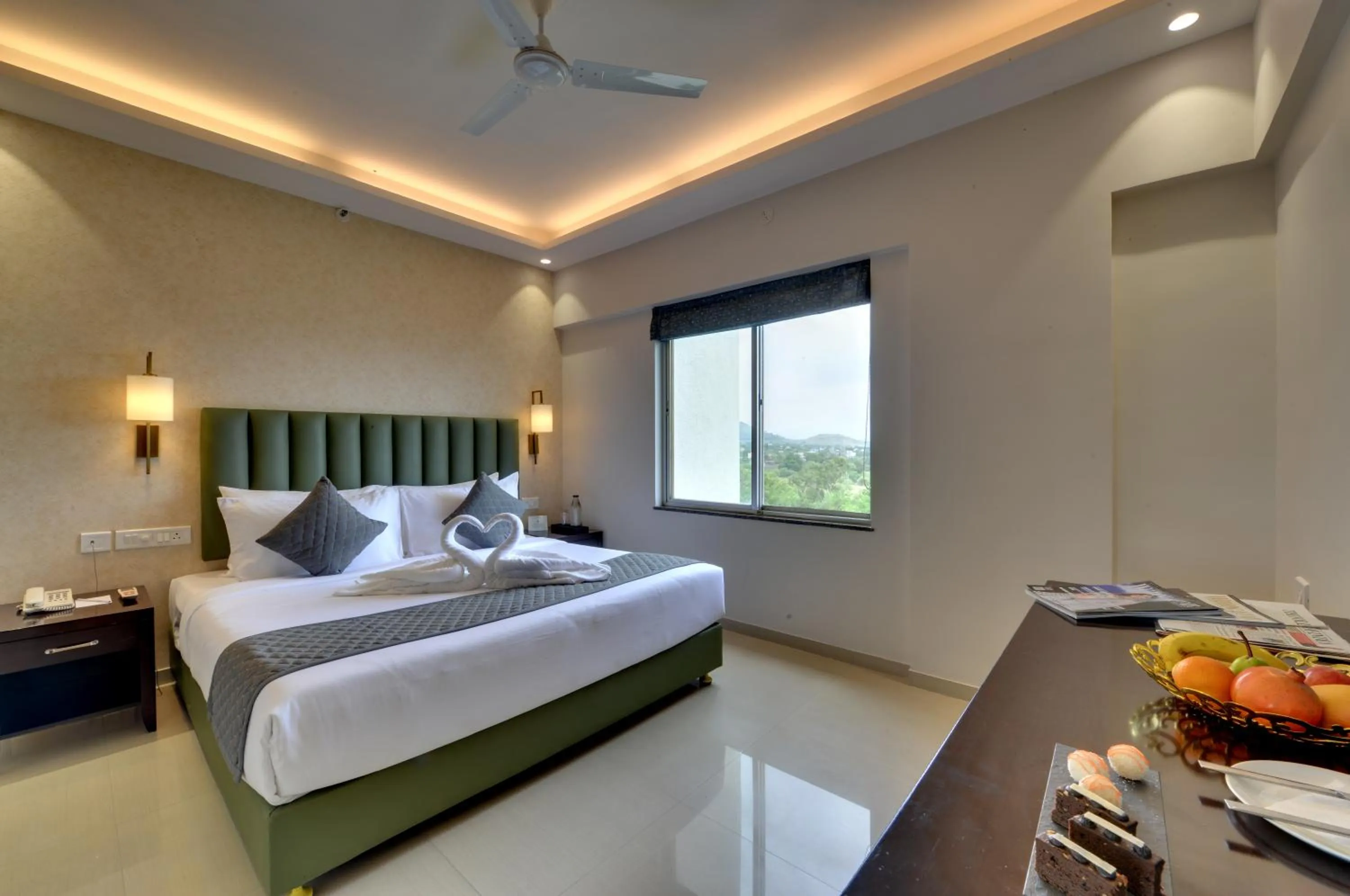 Bedroom, Bed in The Fern Residency, Vadgaon - Talegaon, Pune