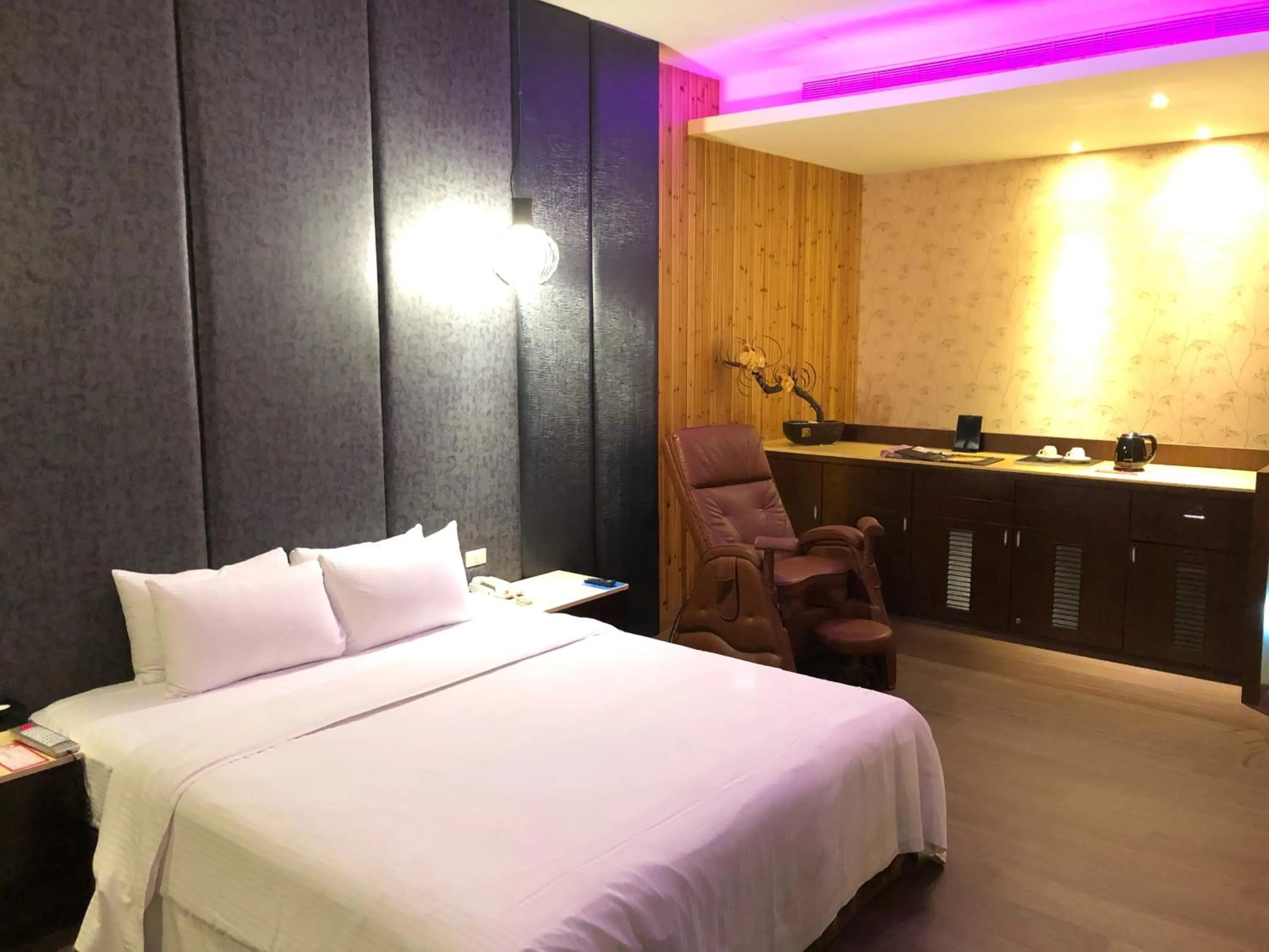 Bed in Idee SPA Motel