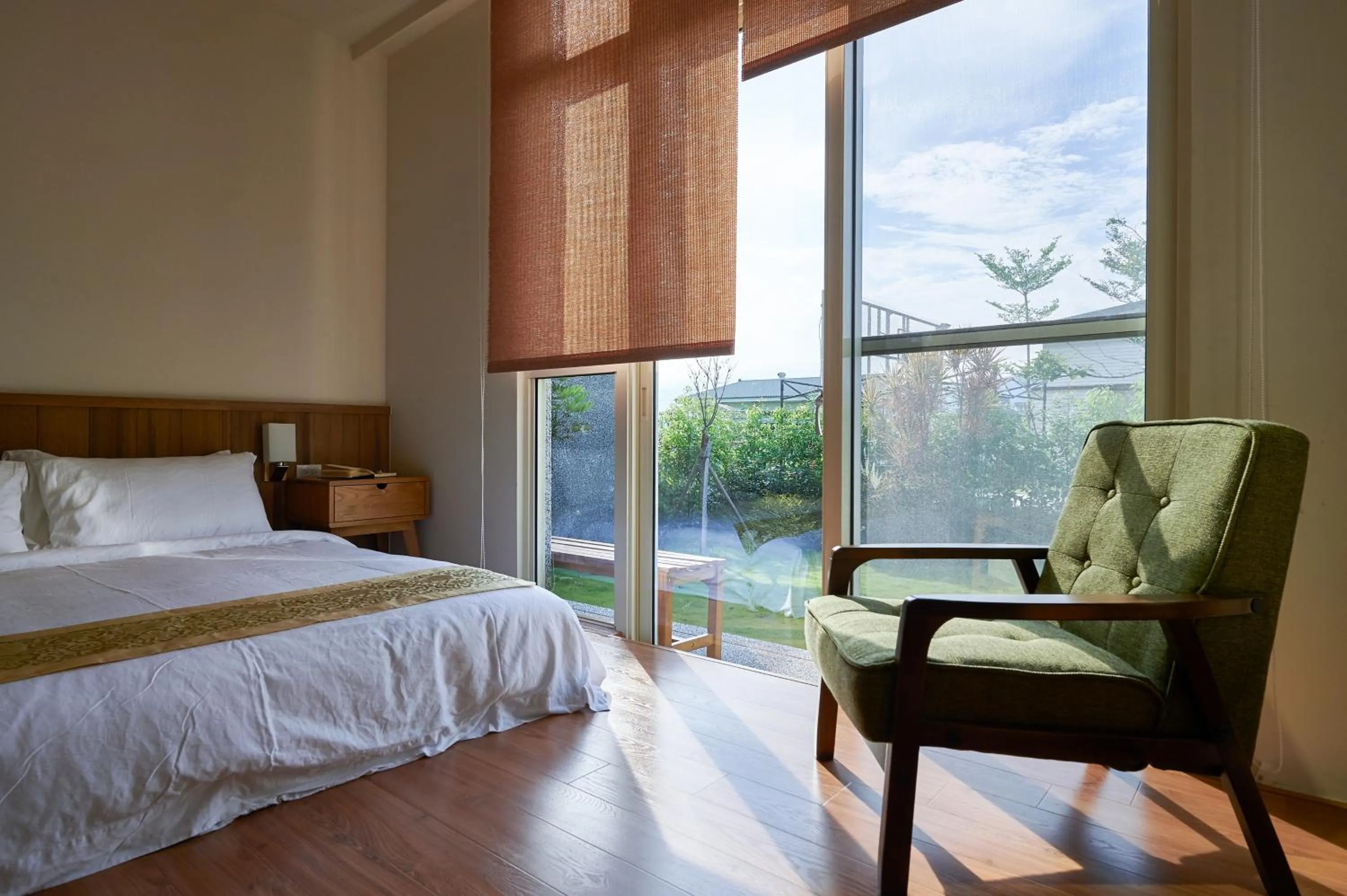 Garden, Bed in I Leisure B&B