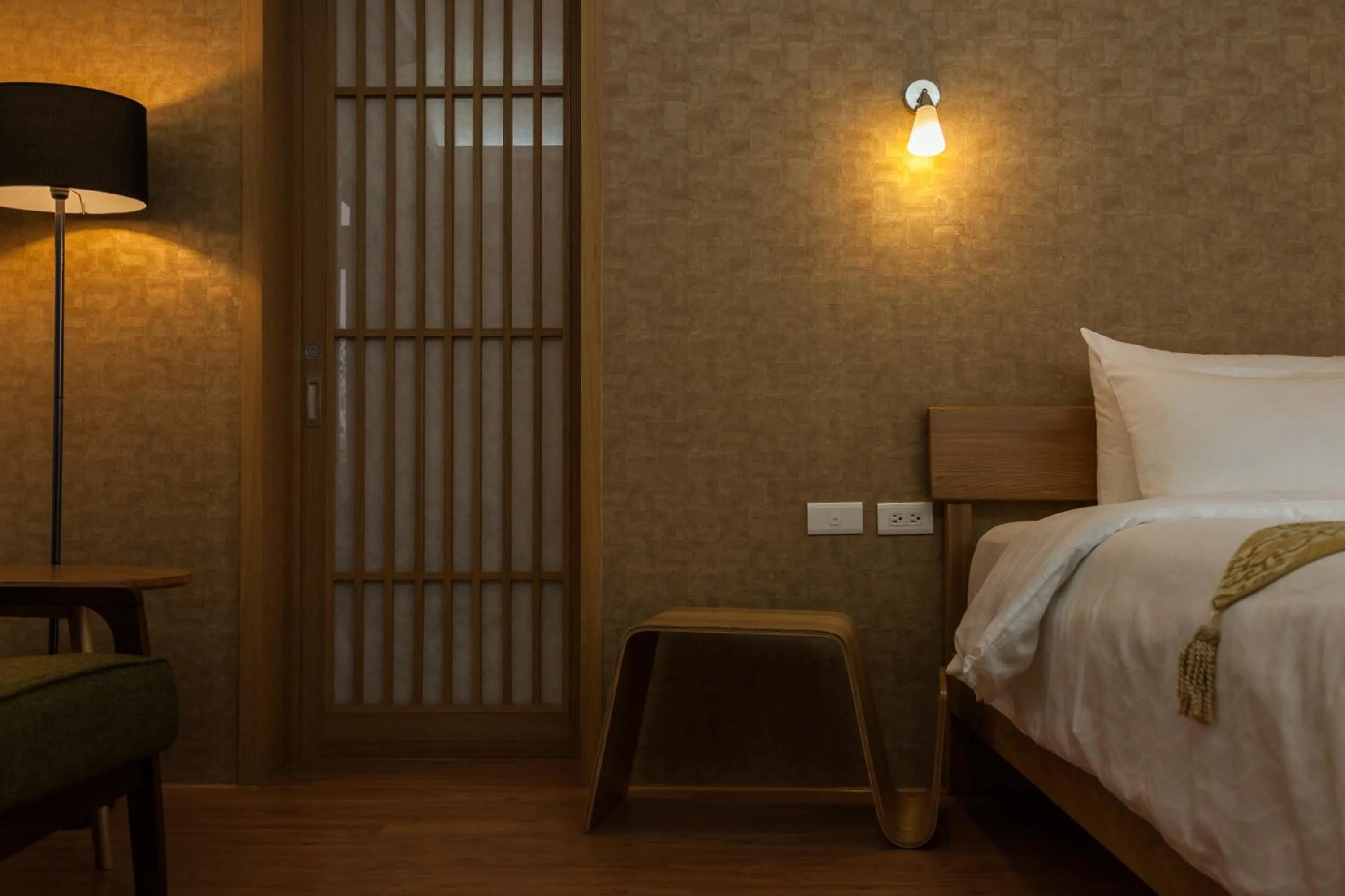 Decorative detail, Bed in I Leisure B&B