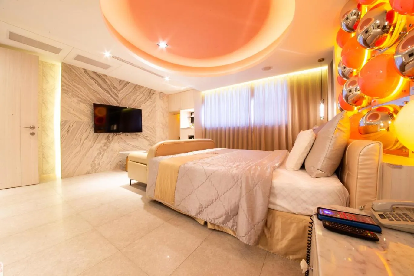 Bedroom, Bed in Wsb Motel-Rende