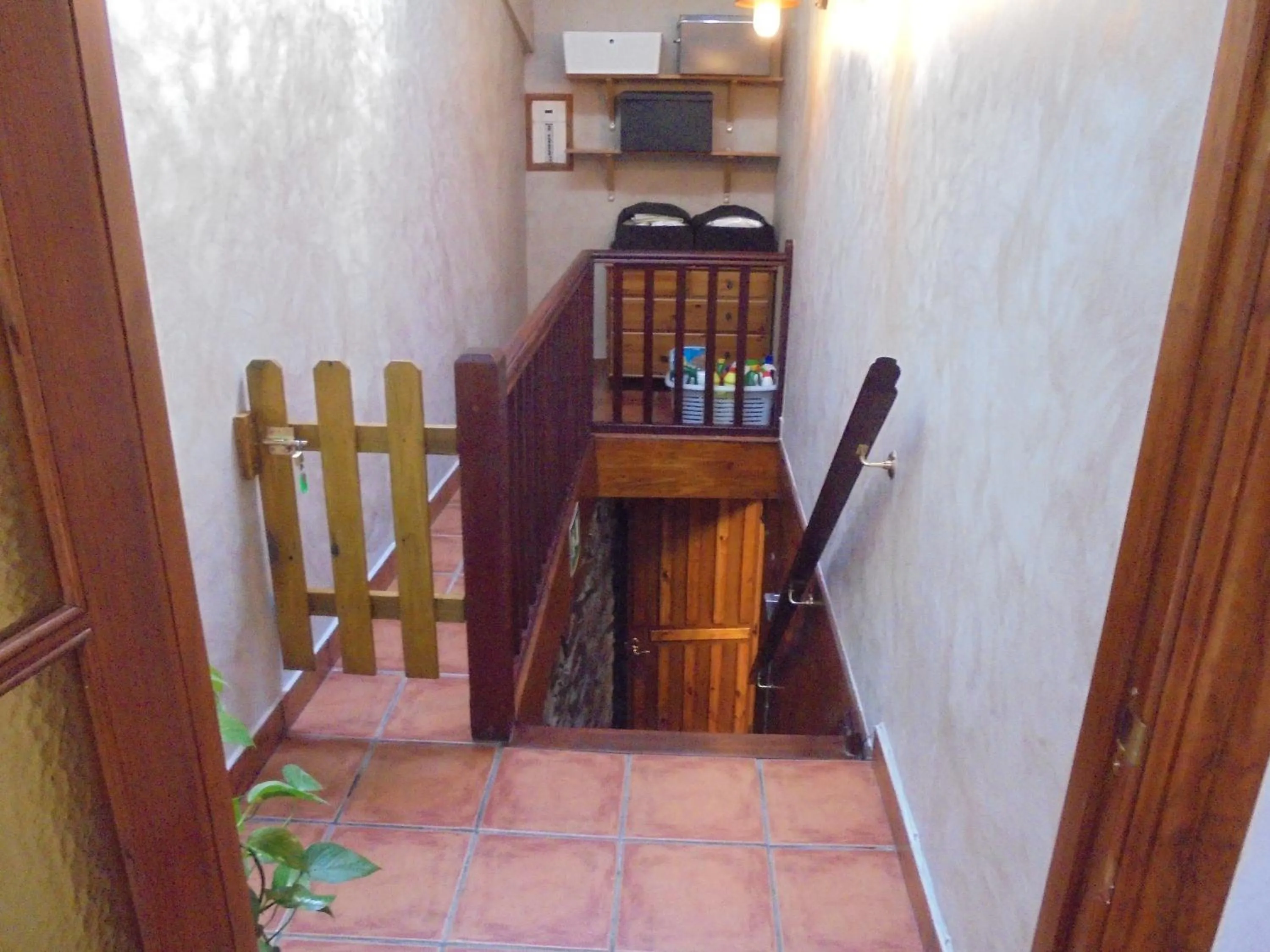 Decorative detail in Albergue Areitz Soroa