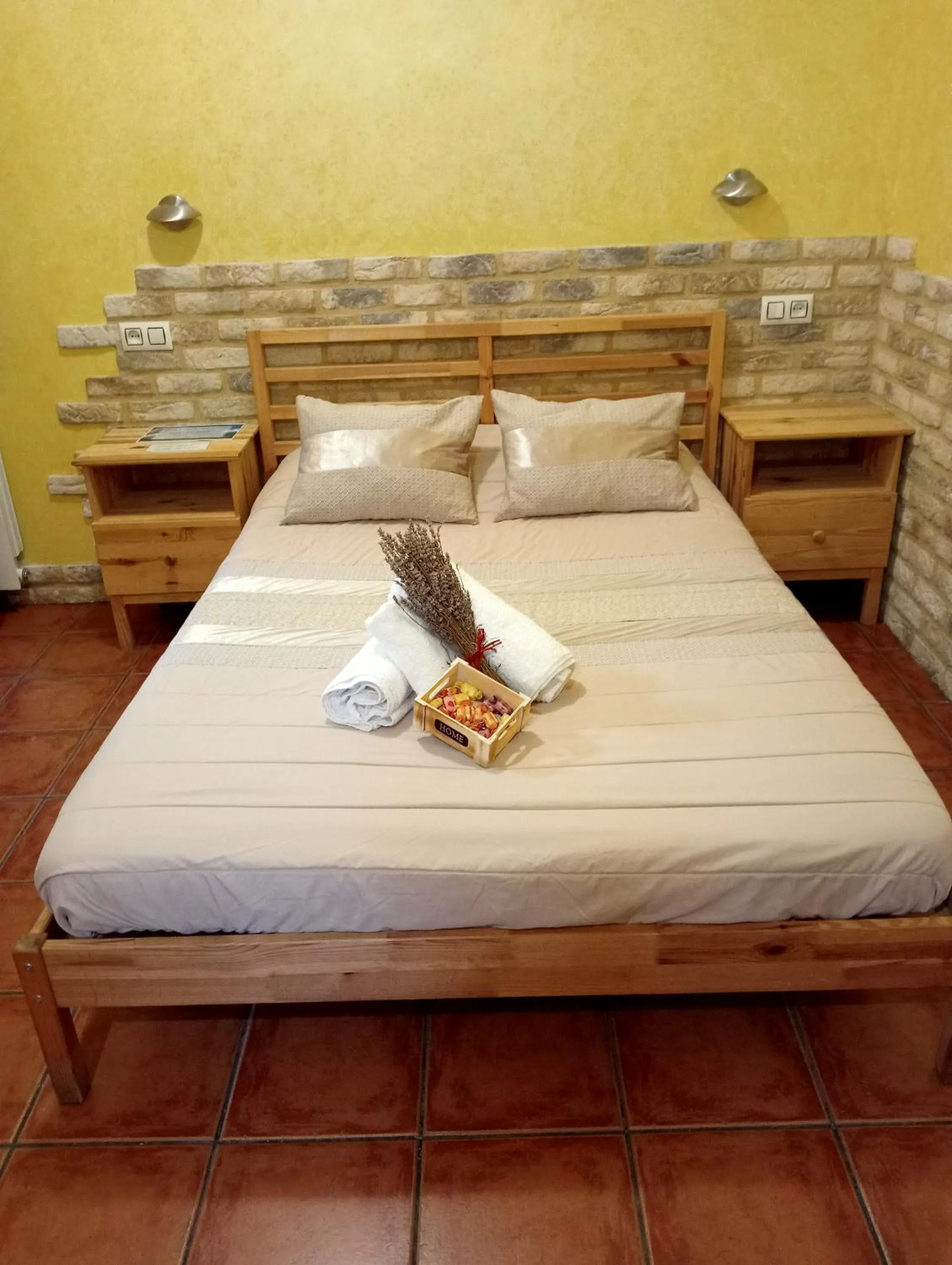Bed in Caserío Areitz Soroa
