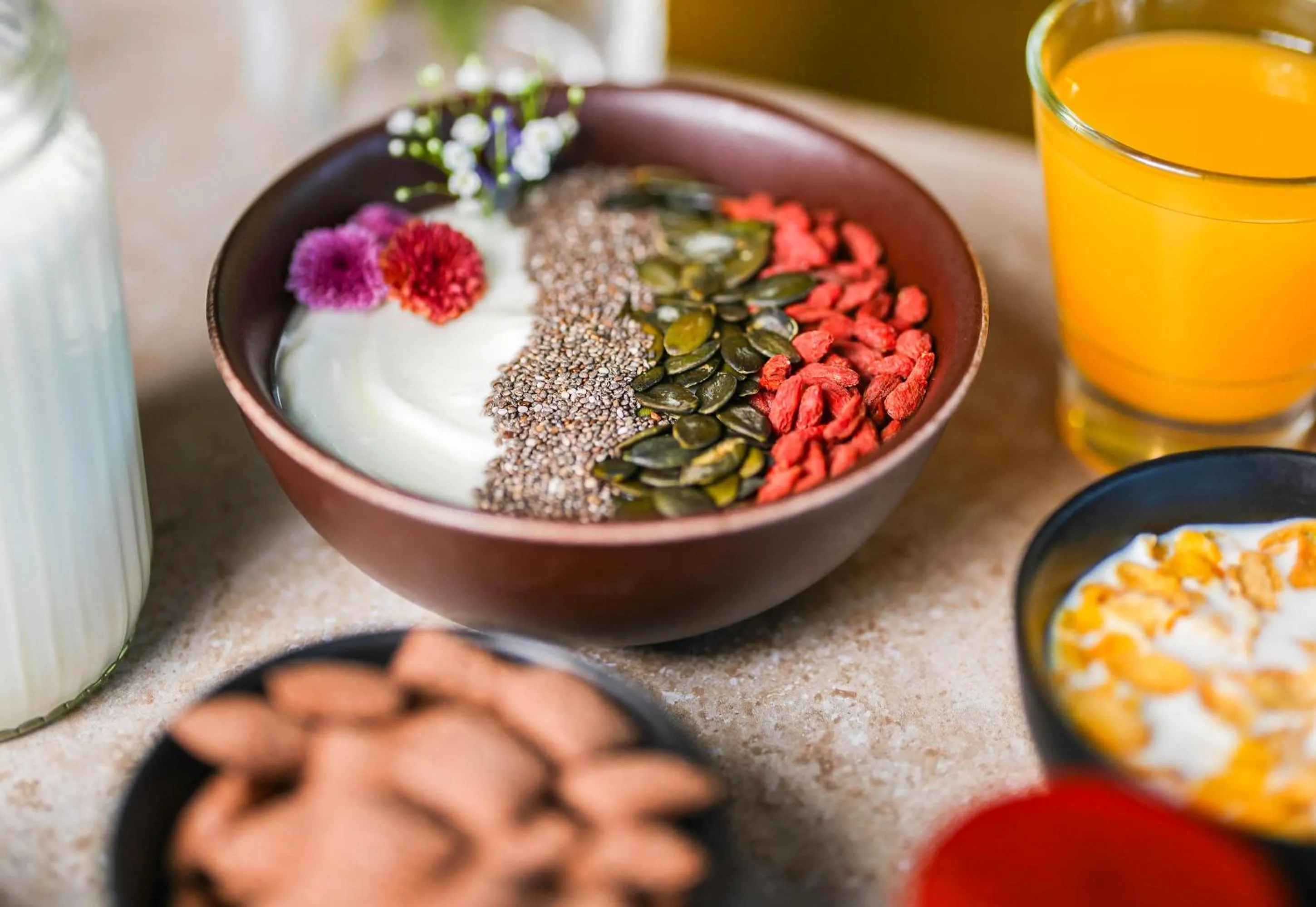 Buffet breakfast in B&B HOTEL Arcachon Gujan-Mestras