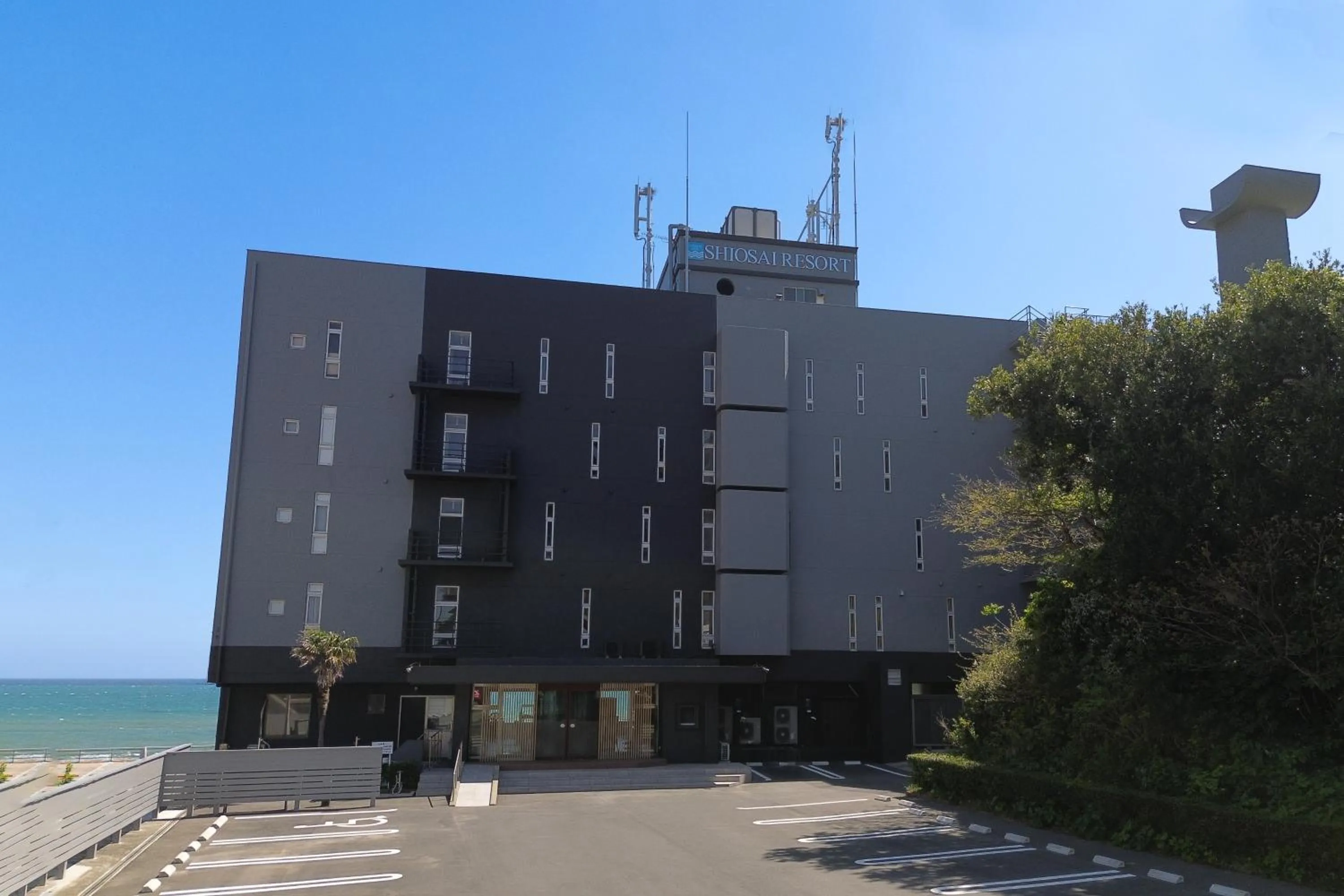 Property building in Shiosai Resort Kamogawa