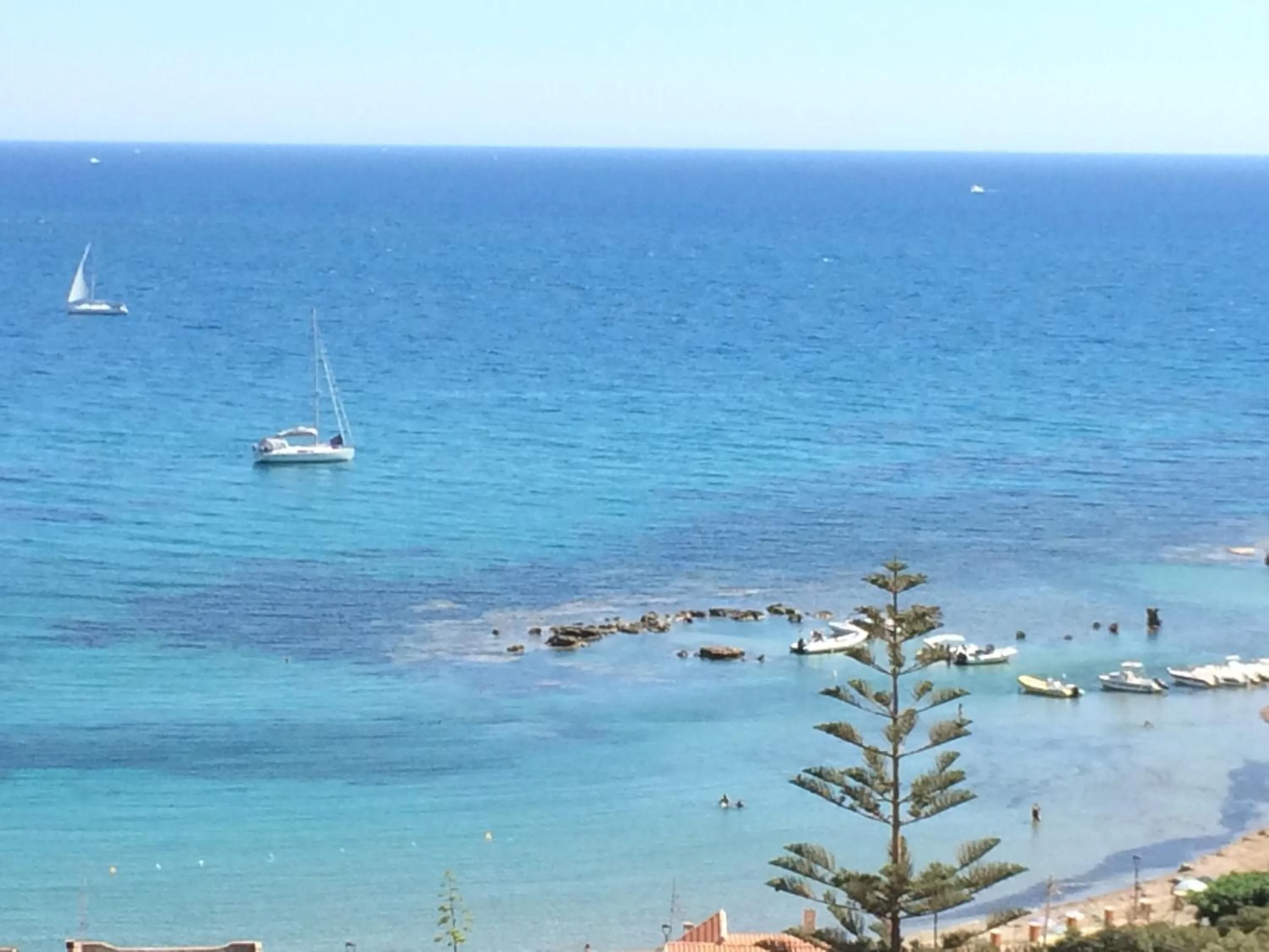 Sea view in Cala Arenella