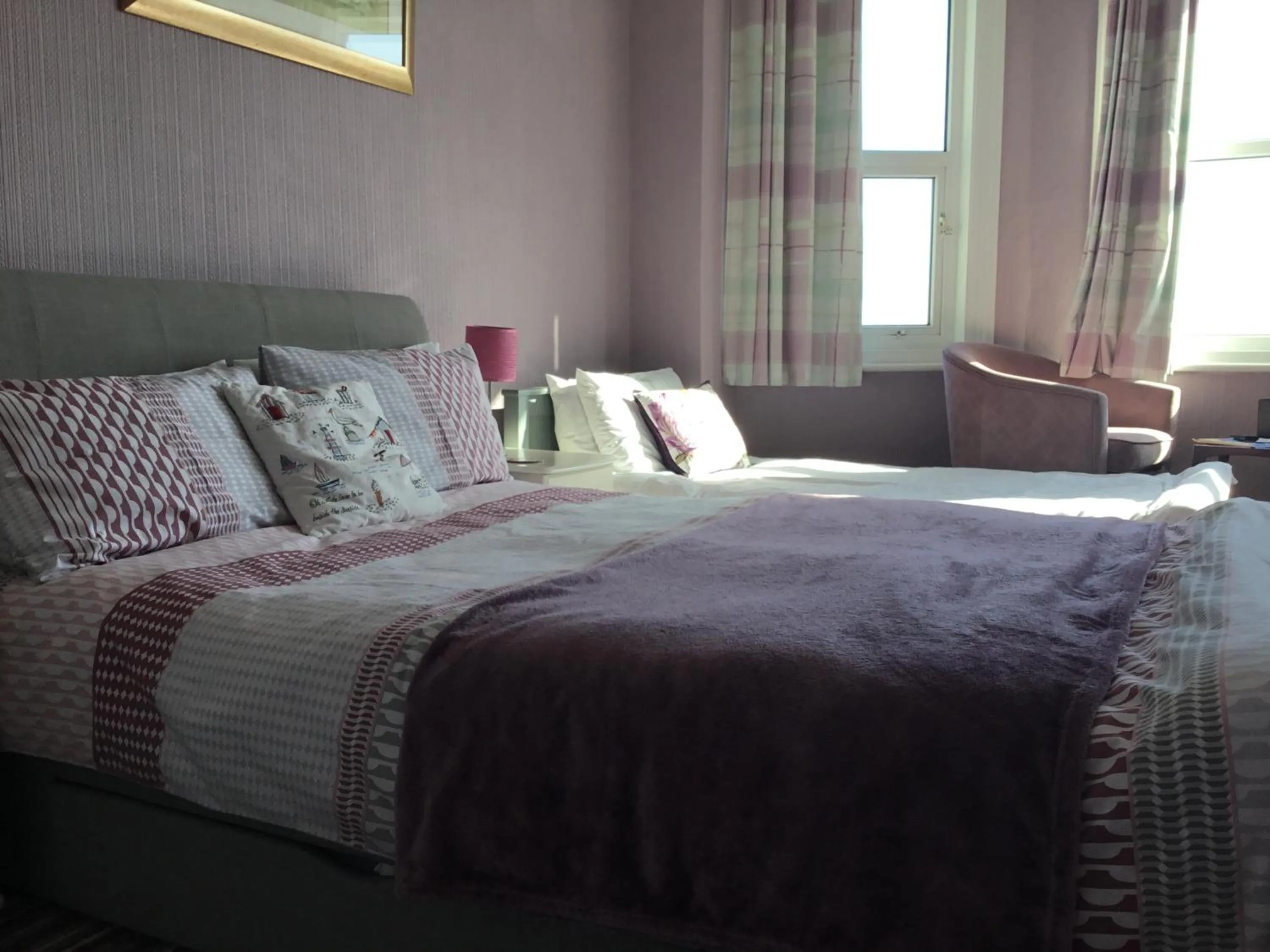 Bed in The Coventry Guest House