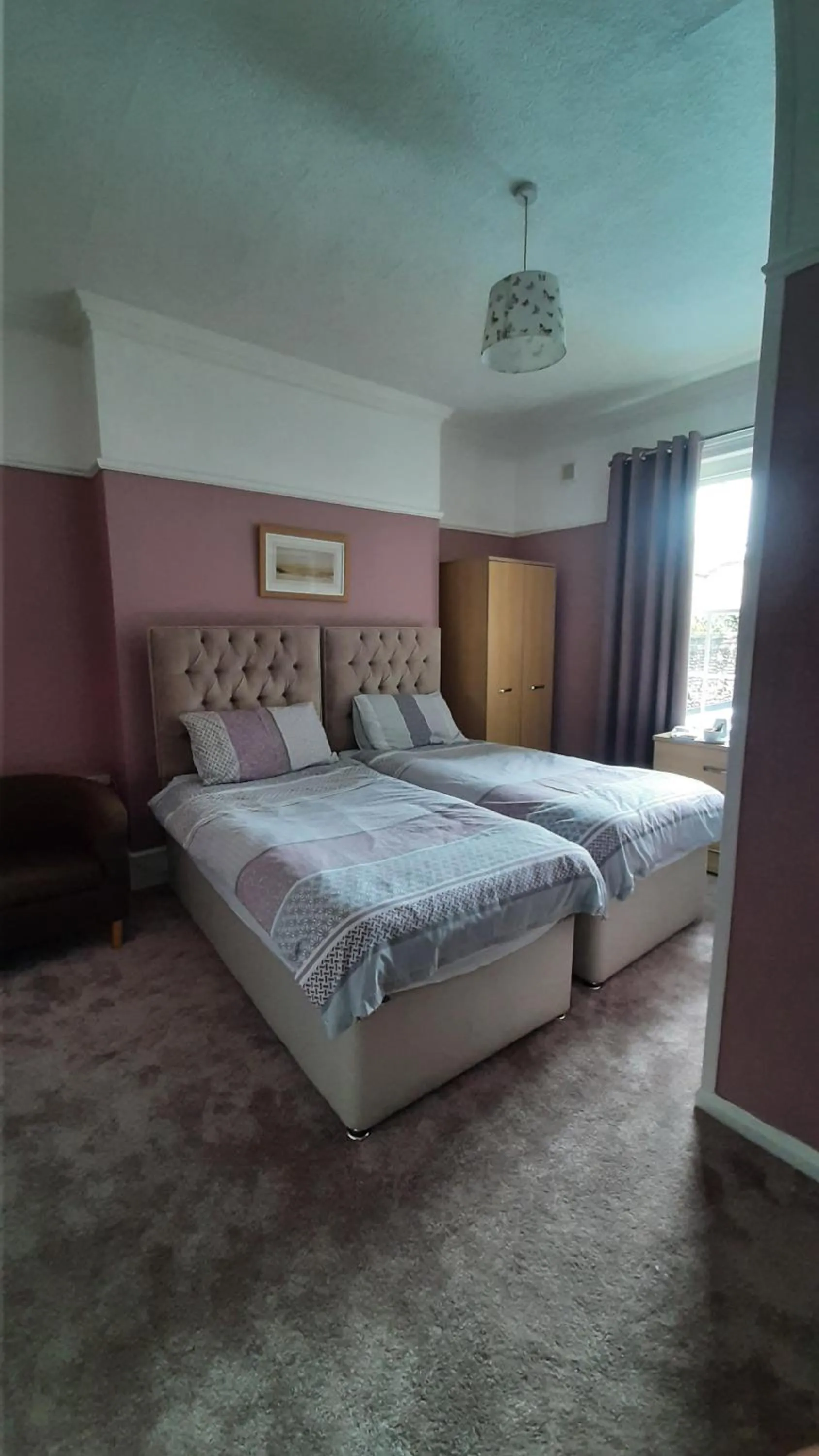 Bed in The Coventry Guest House