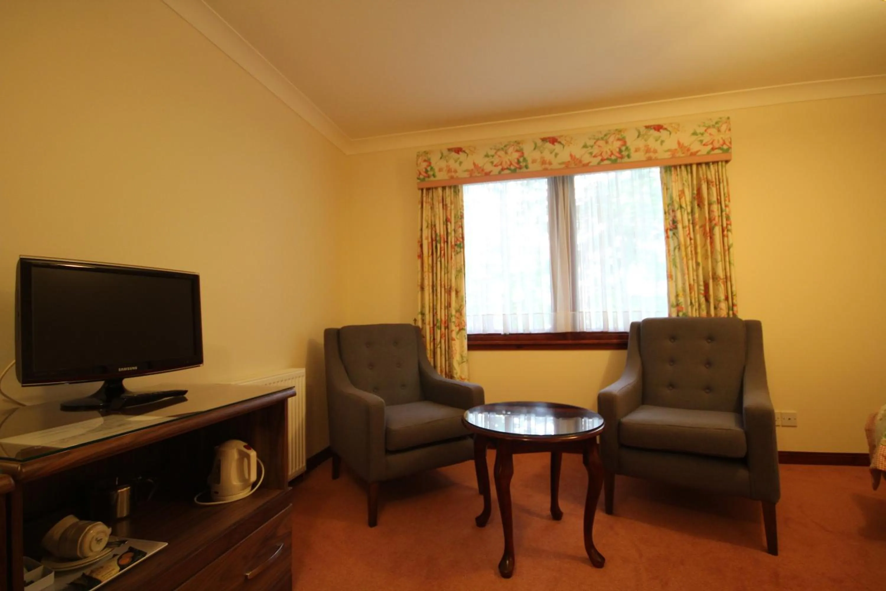 Seating area in Strathburn Hotel Inverurie by Compass Hospitality