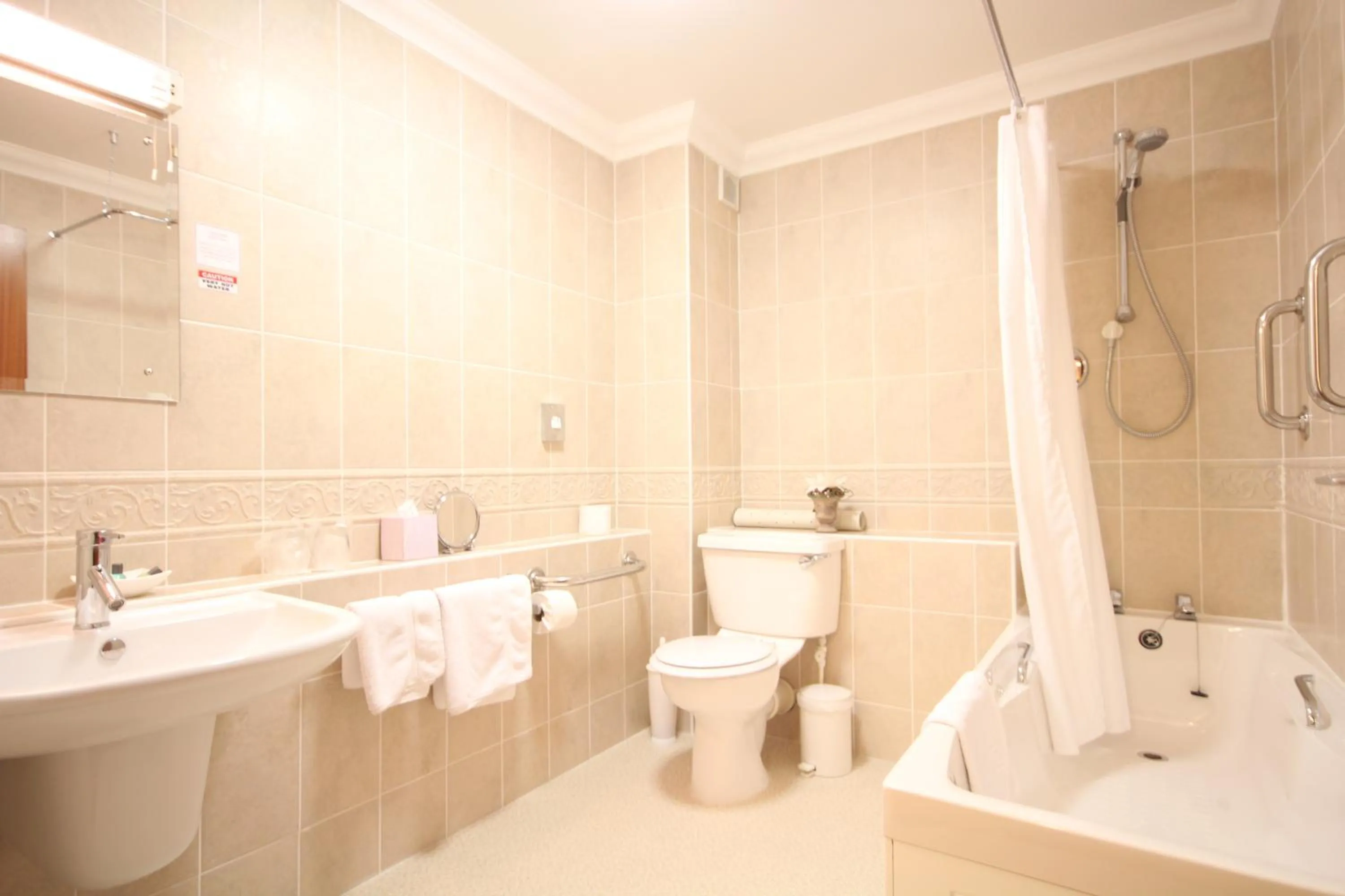 Bathroom in Strathburn Hotel Inverurie by Compass Hospitality