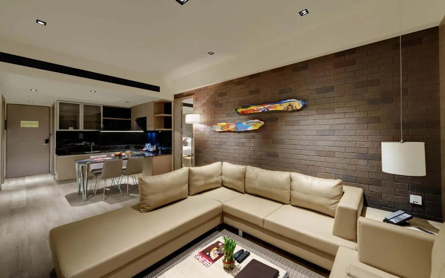 Living room in Wyndham Ahmedabad Shela