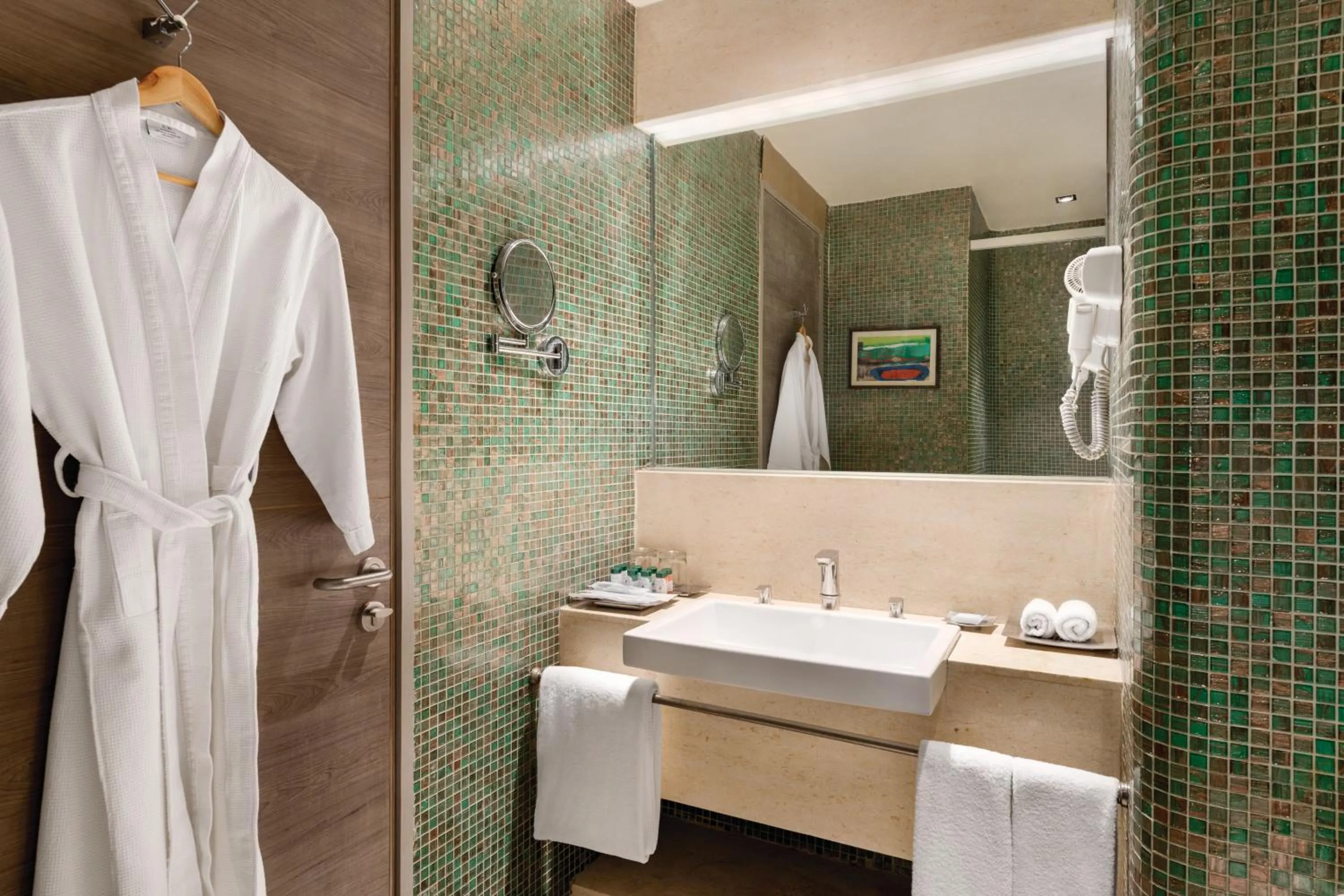 Bathroom in Wyndham Ahmedabad Shela