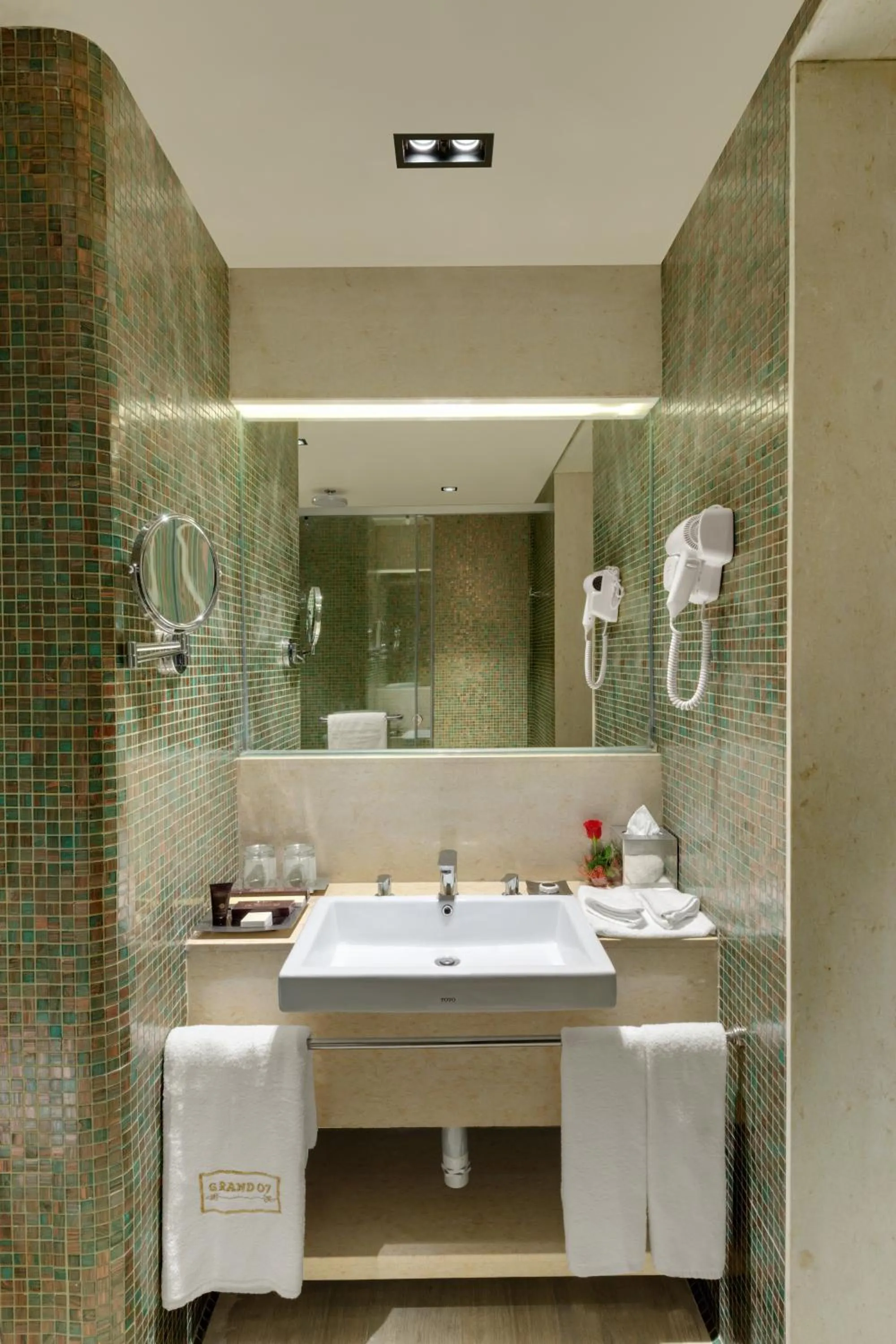 Bathroom in Wyndham Ahmedabad Shela