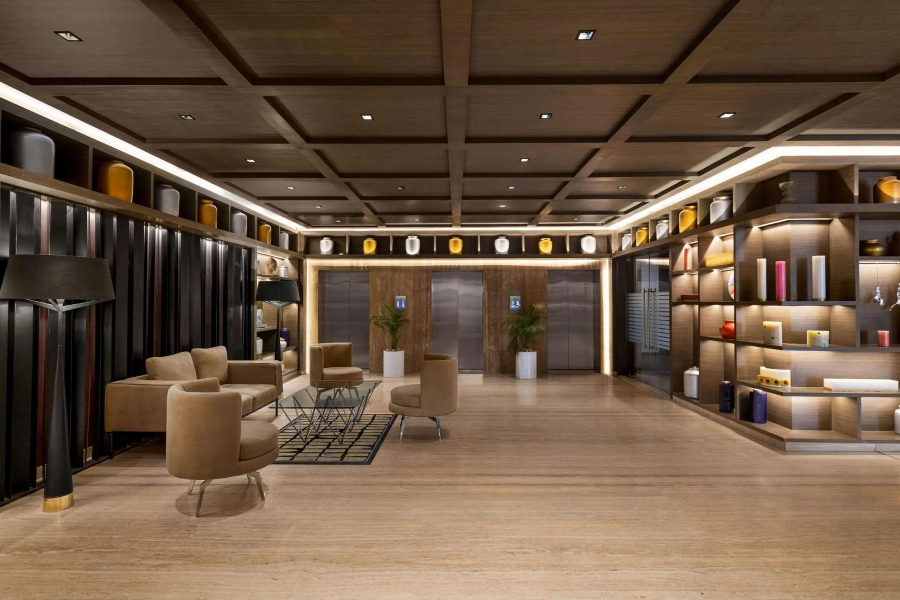 Lobby or reception in Wyndham Ahmedabad Shela