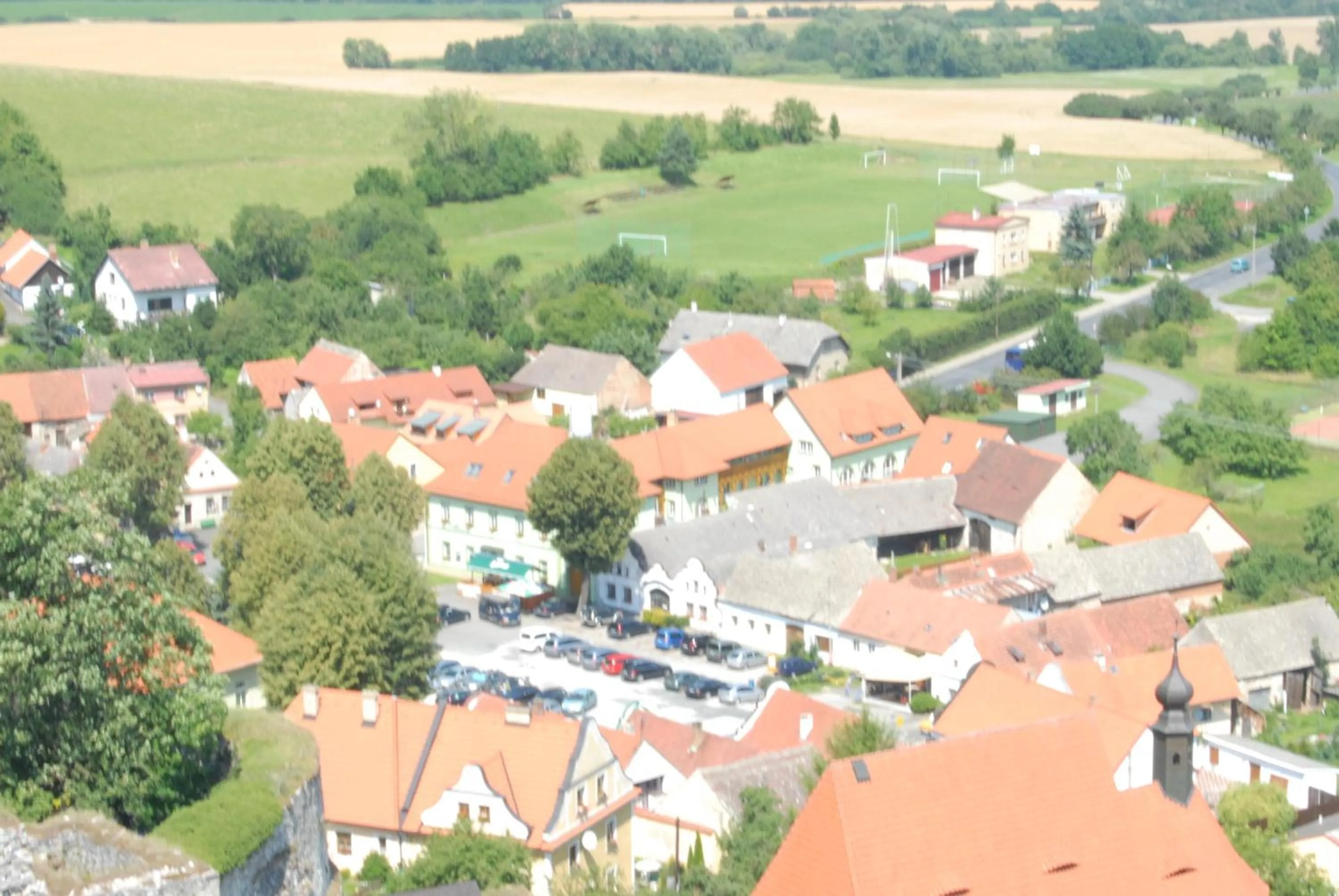 Bird's eye view in Hotel Atawa