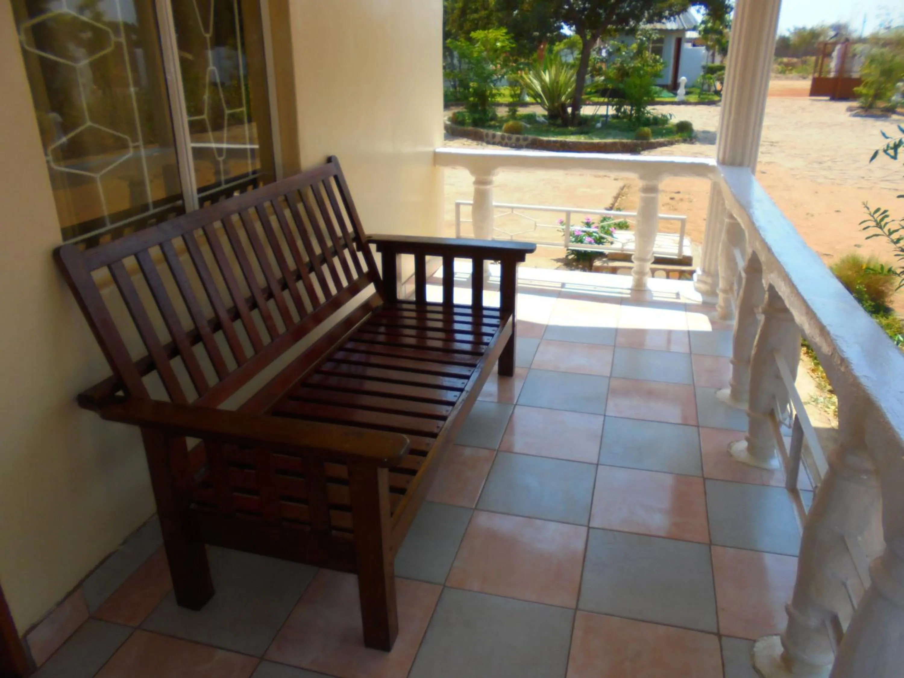 Balcony/Terrace in White Rose Lodge