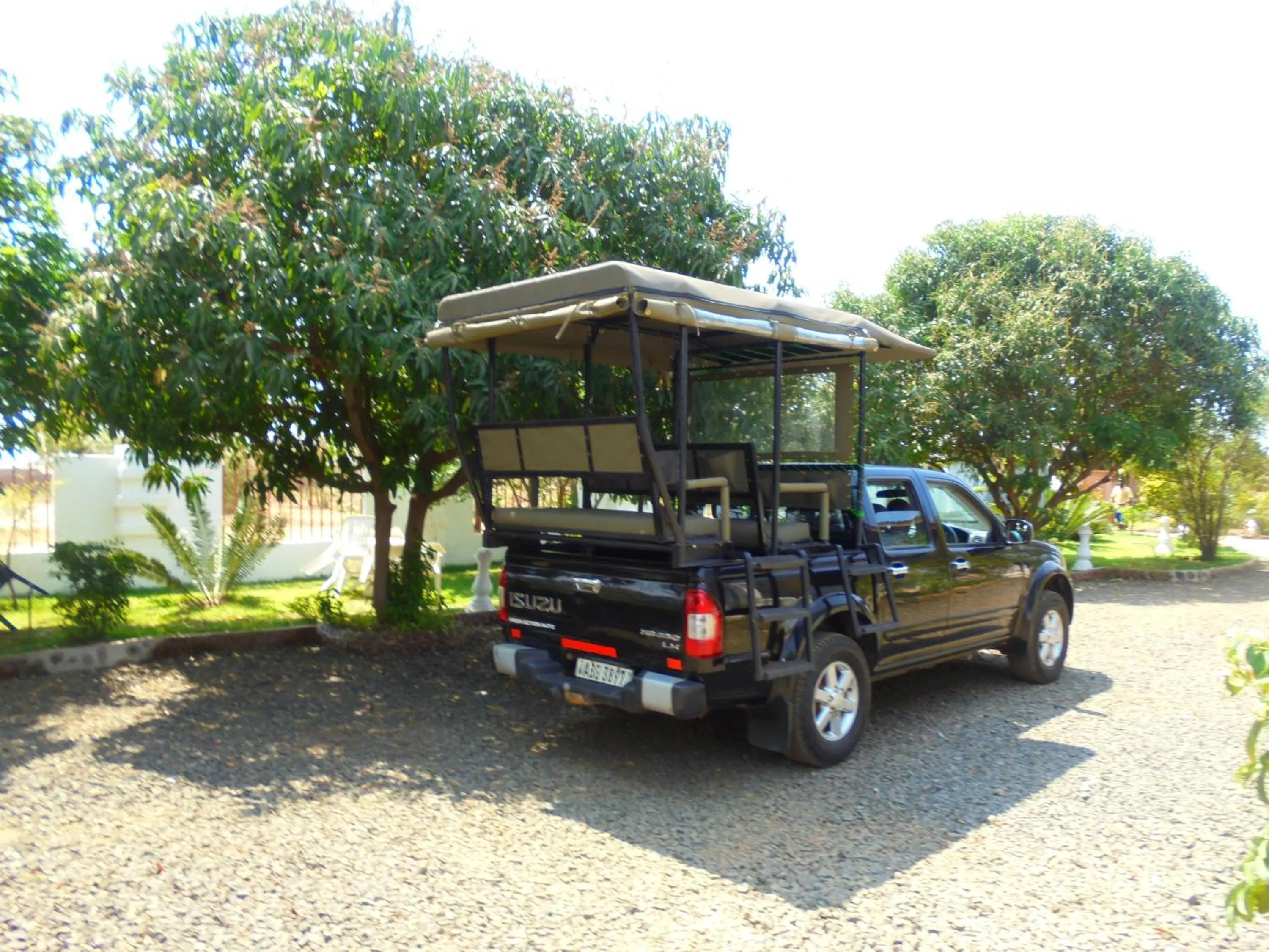 Patio in White Rose Lodge