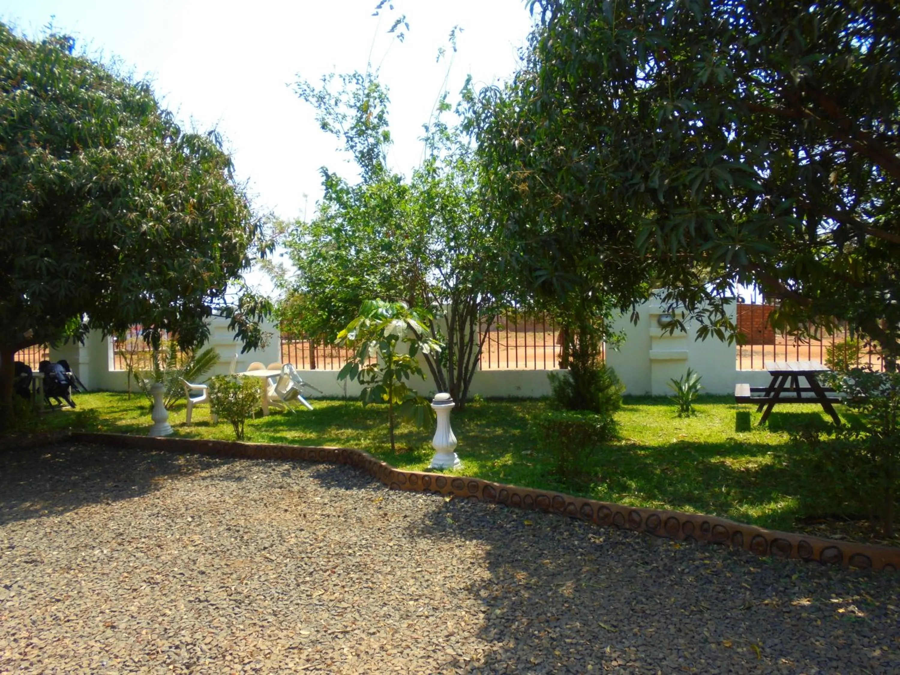 Garden in White Rose Lodge