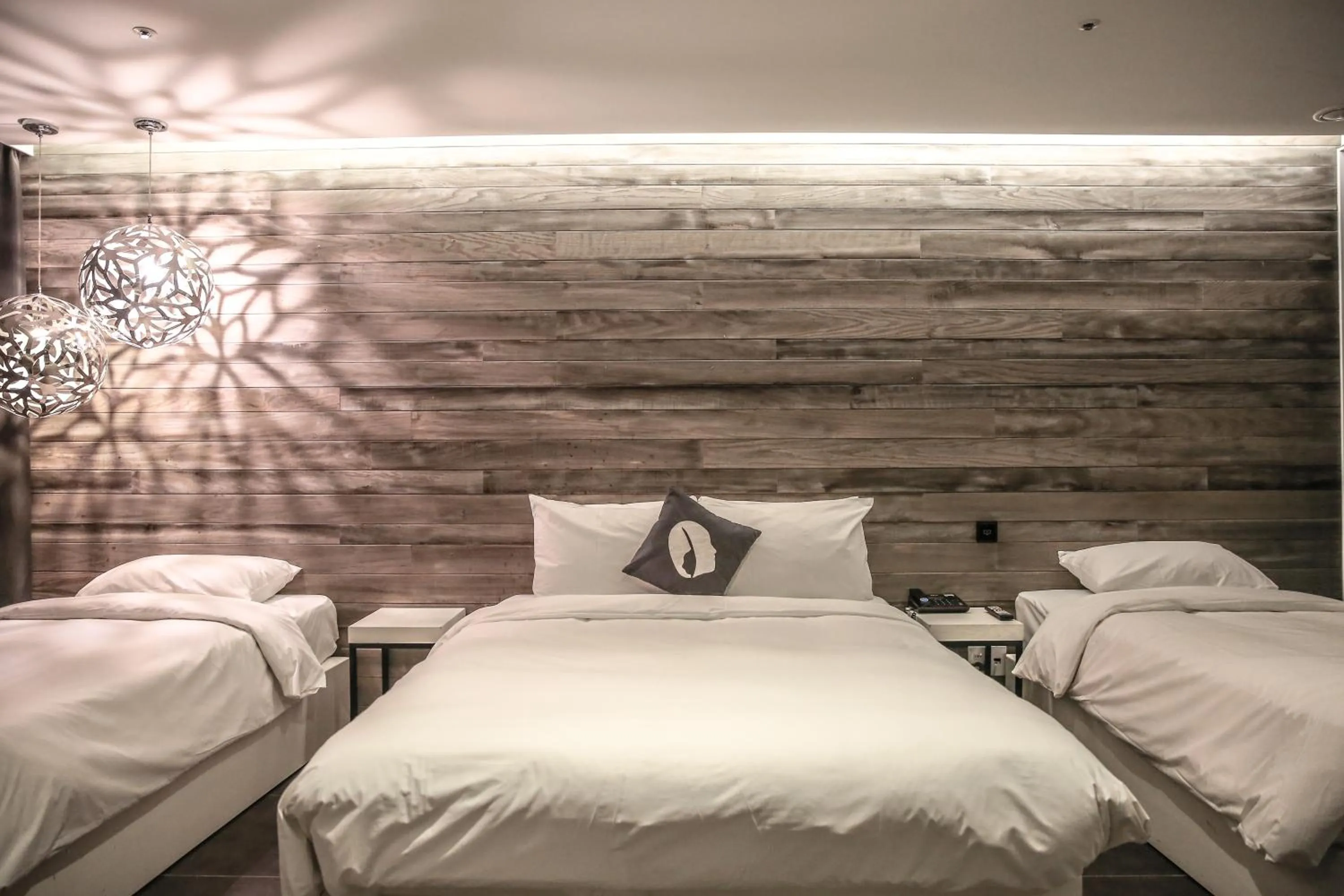 Bedroom, Bed in Hotel The Designers LYJ Gangnam Premier