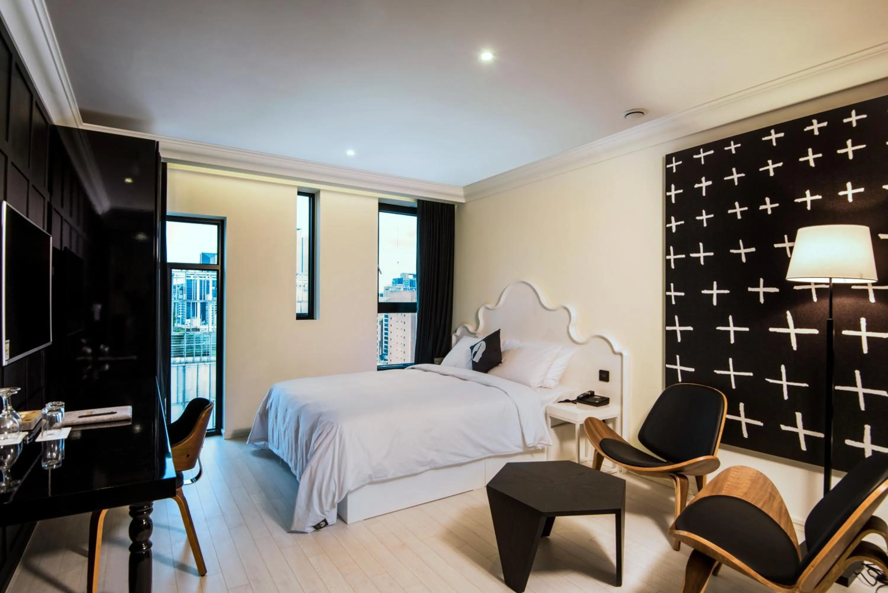 Photo of the whole room, Bed in Hotel The Designers LYJ Gangnam Premier