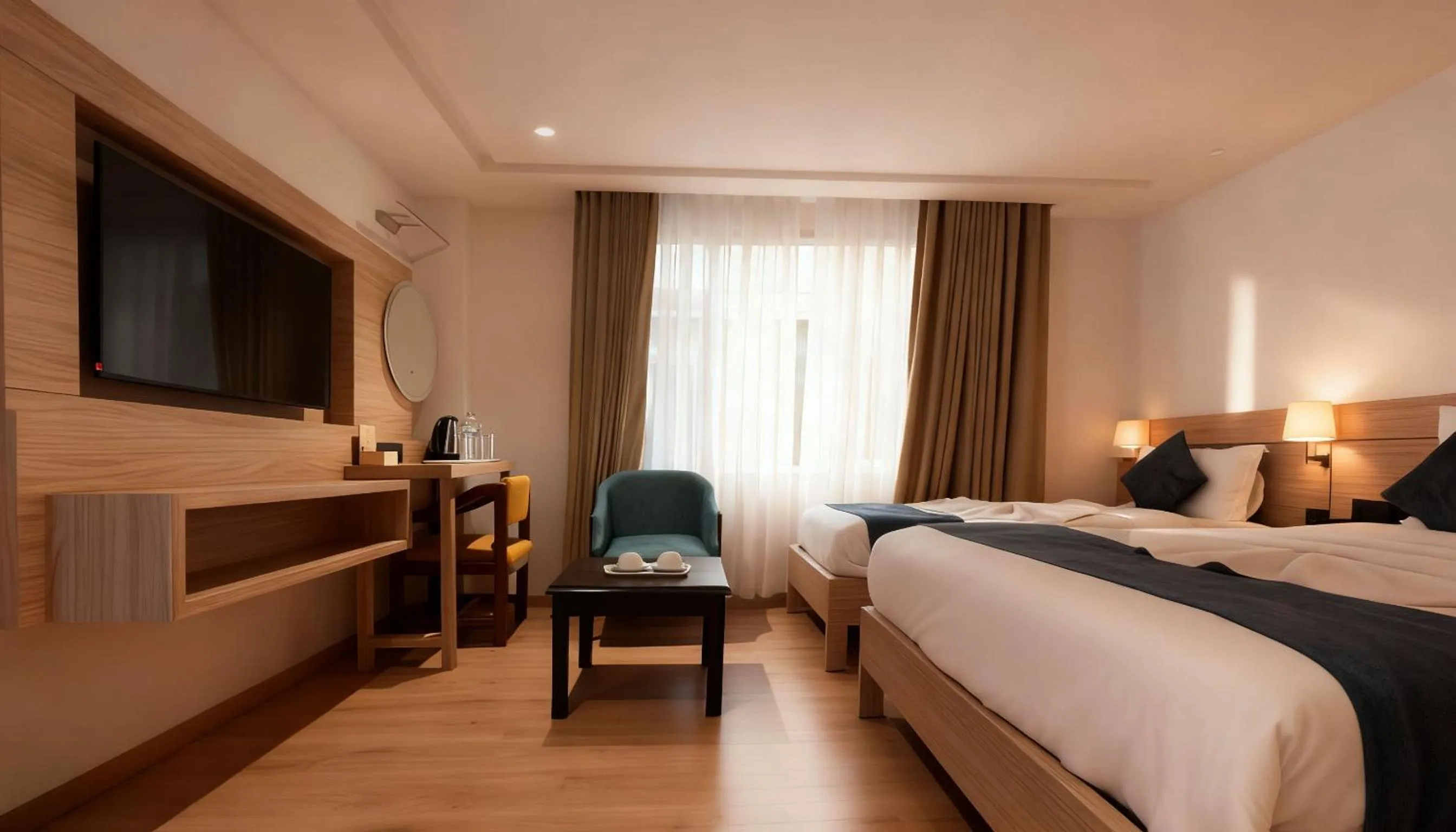 Bedroom, Bed in Hotel Tenki Kathmandu