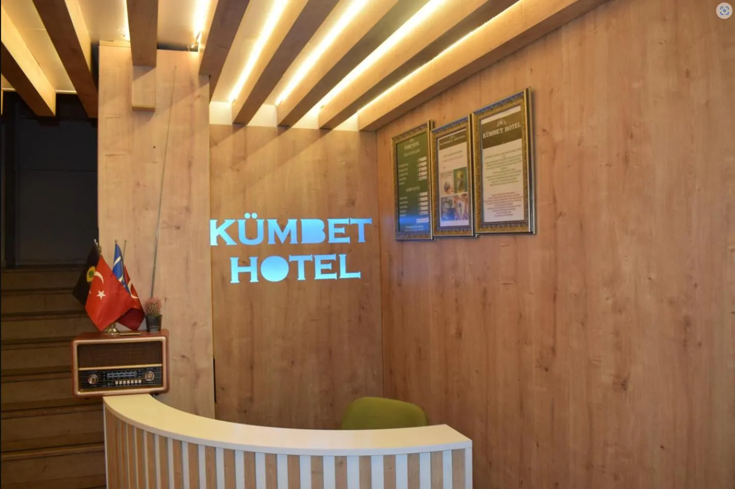 Property logo or sign in Kümbet Hotel