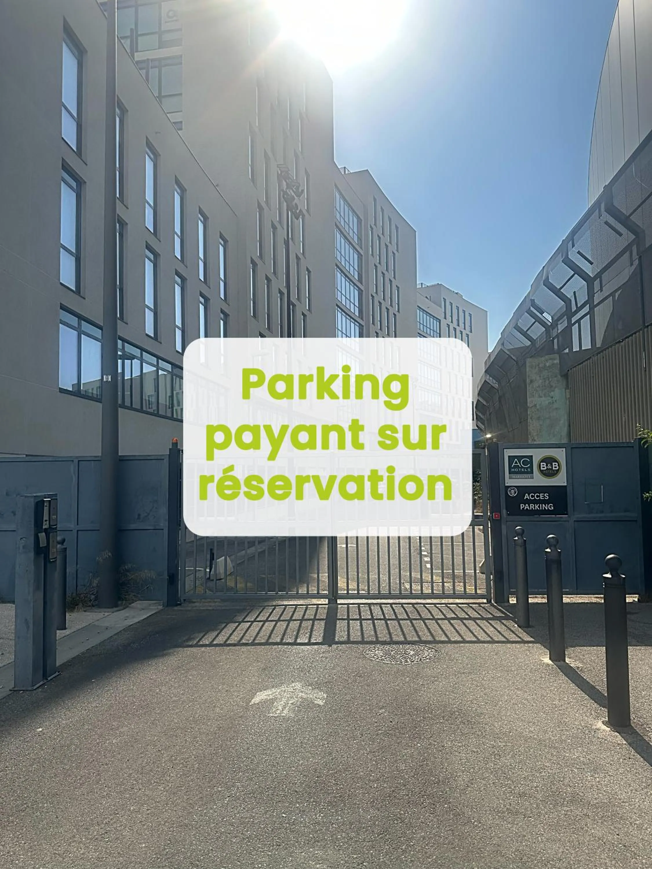 Parking in B&B HOTEL Marseille Prado Vélodrome