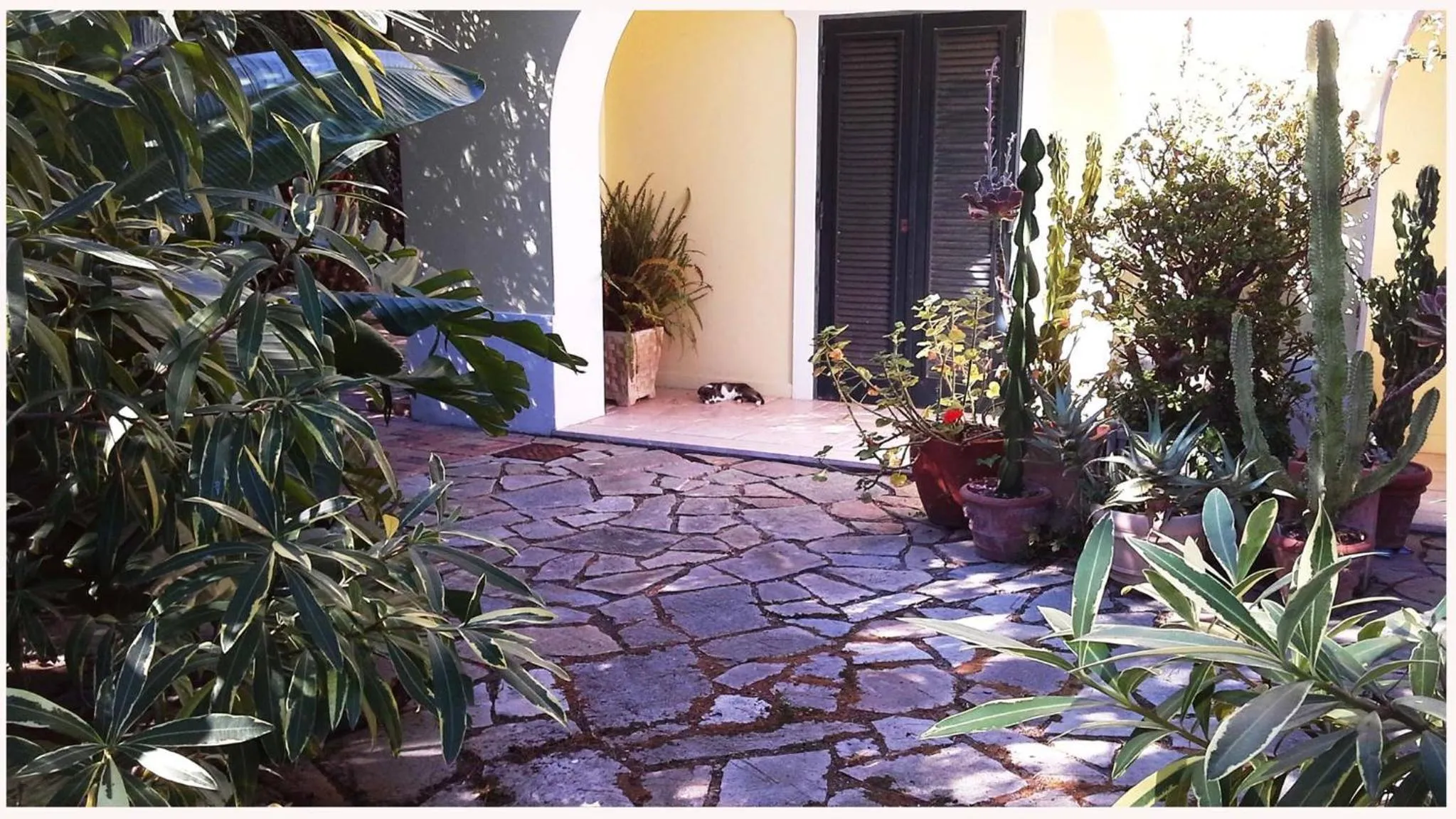 Facade/entrance in B&B La Salamandra Kitchengarden