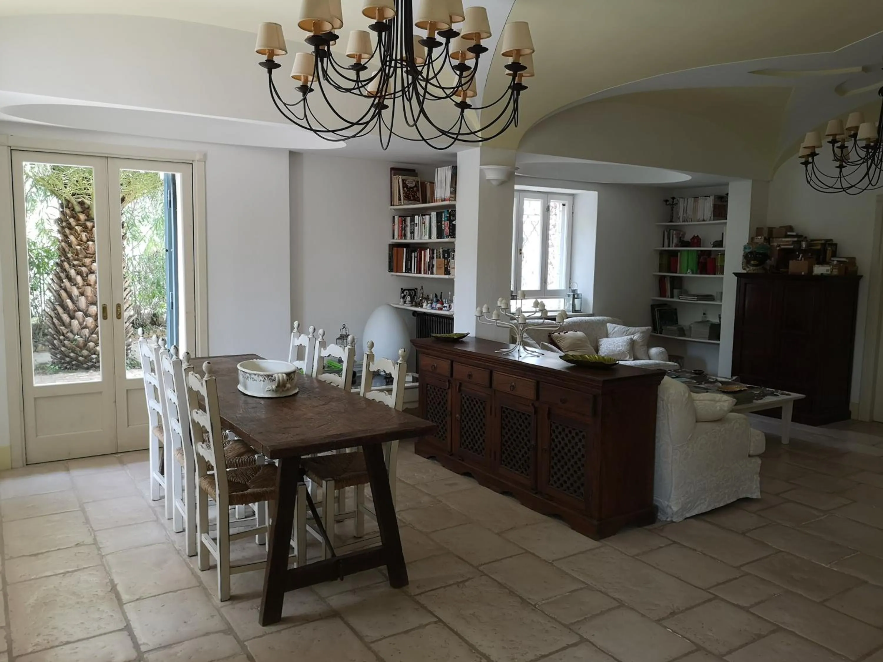 Living room in B&B La Salamandra Kitchengarden