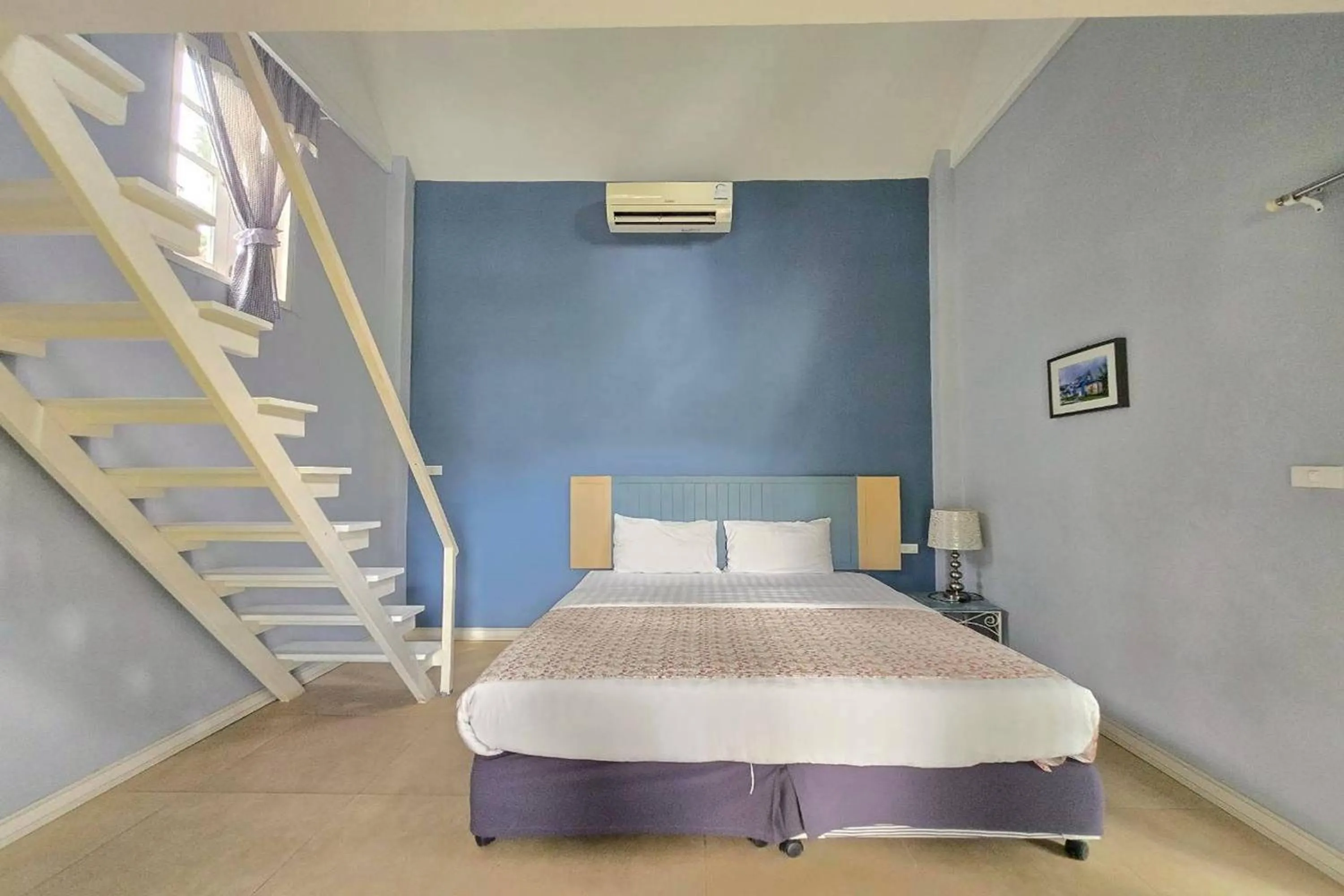 Bed in Doi Tung View Resort