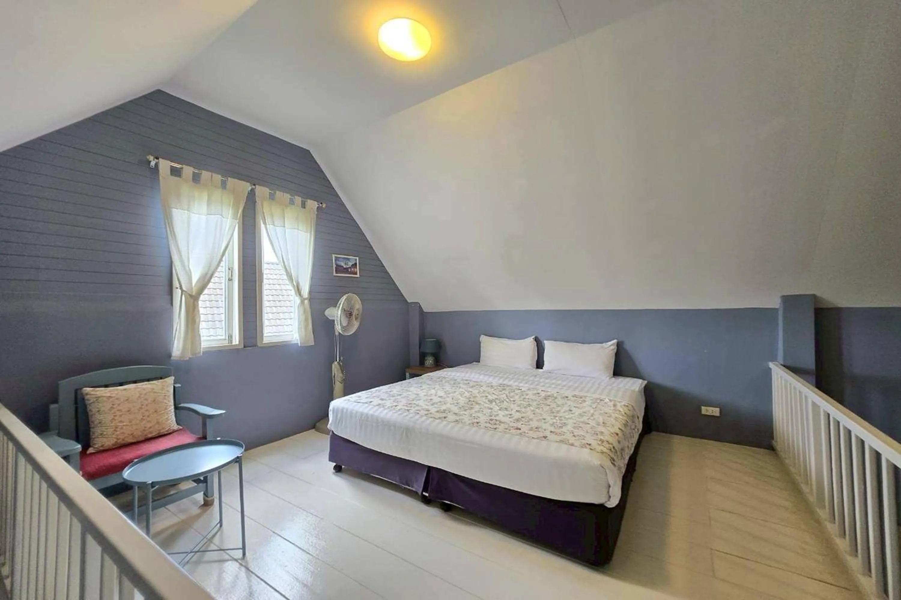 Bed in Doi Tung View Resort