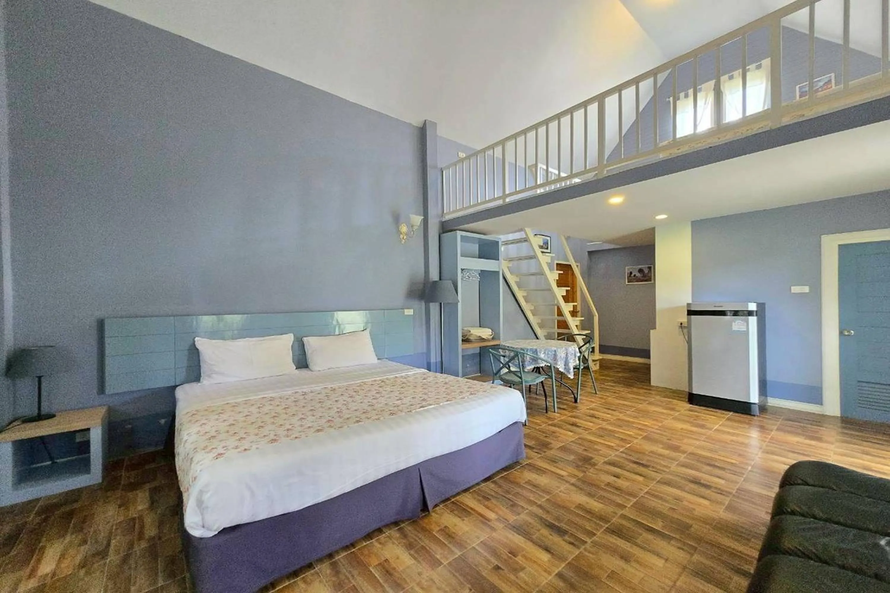 Bed in Doi Tung View Resort