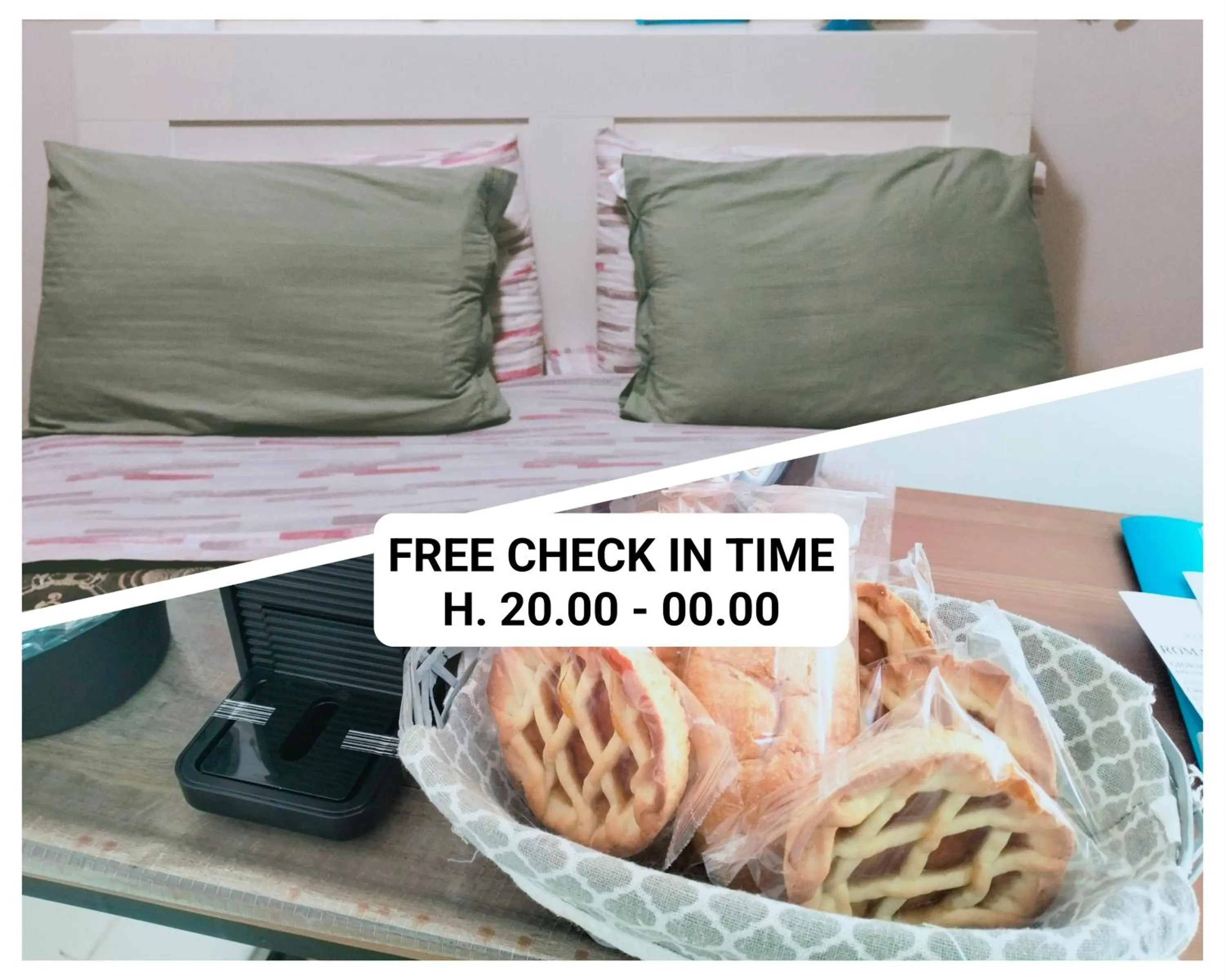 Bedroom in La Perla B & B