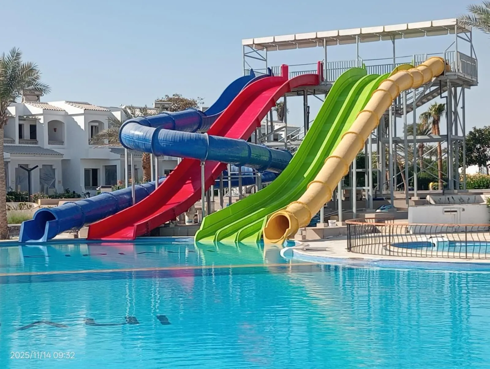 Aqua park in Invidia Coral Beach Tiran