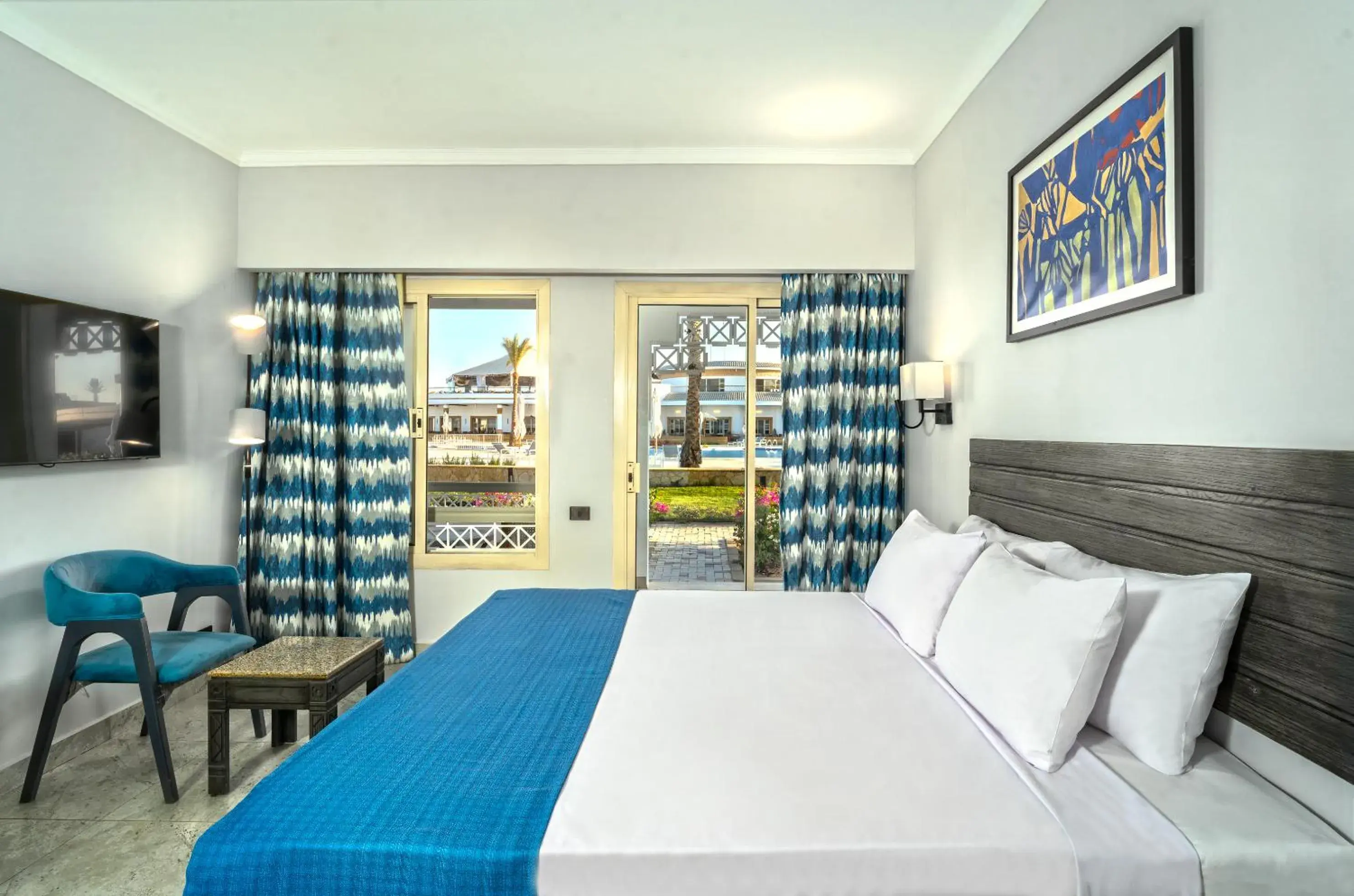 Double or Twin Room with Garden View - single occupancy in Invidia Coral Beach Tiran Double or Twin Room with Garden View - single occupancy in Invidia Coral Beach Tiran