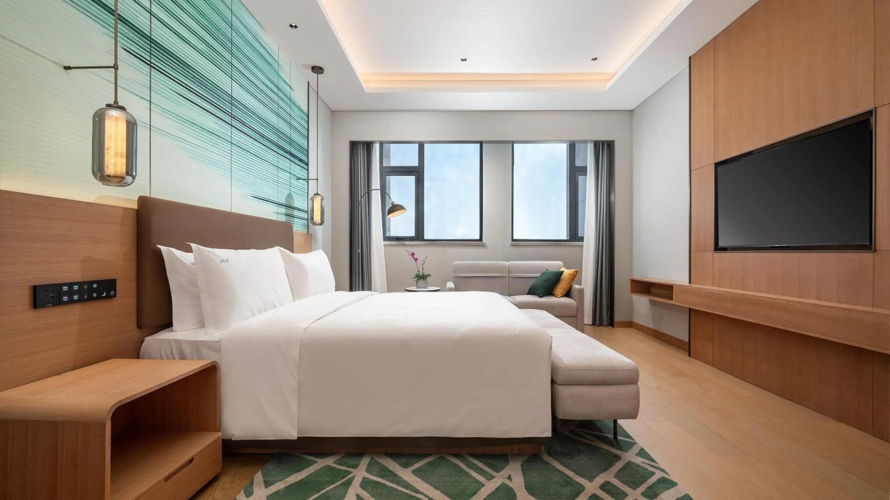 Photo of the whole room, Bed in Holiday Inn Weinan High-Tech Zone by IHG
