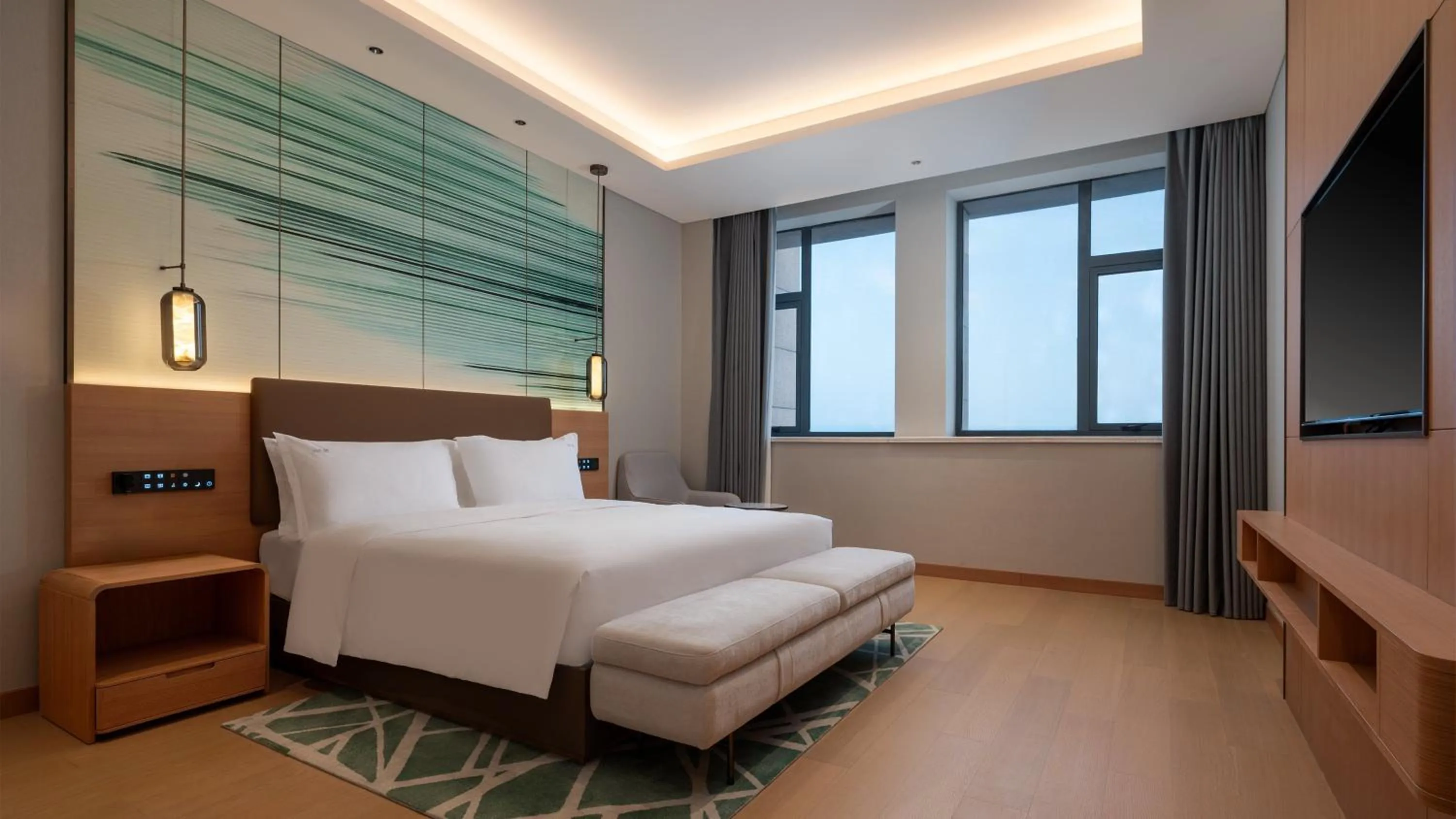 Photo of the whole room, Bed in Holiday Inn Weinan High-Tech Zone by IHG