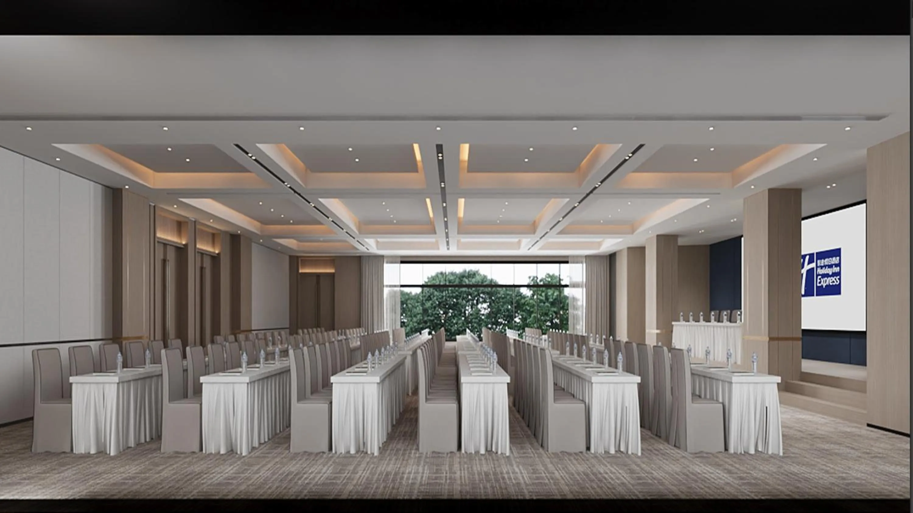 Meeting/conference room in Holiday Inn Express Kunming Yiliang Center by IHG