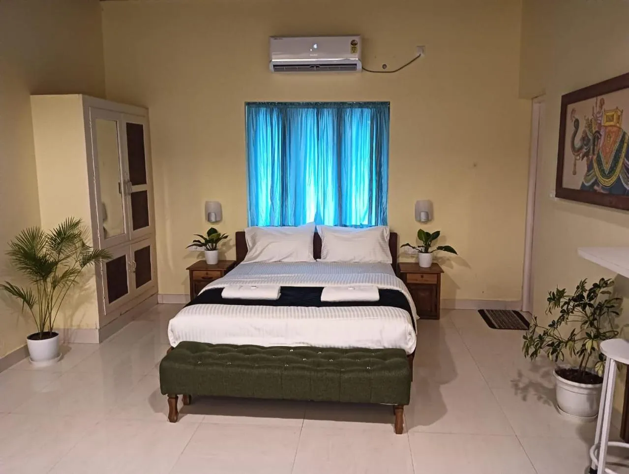 Bed in Om Villa