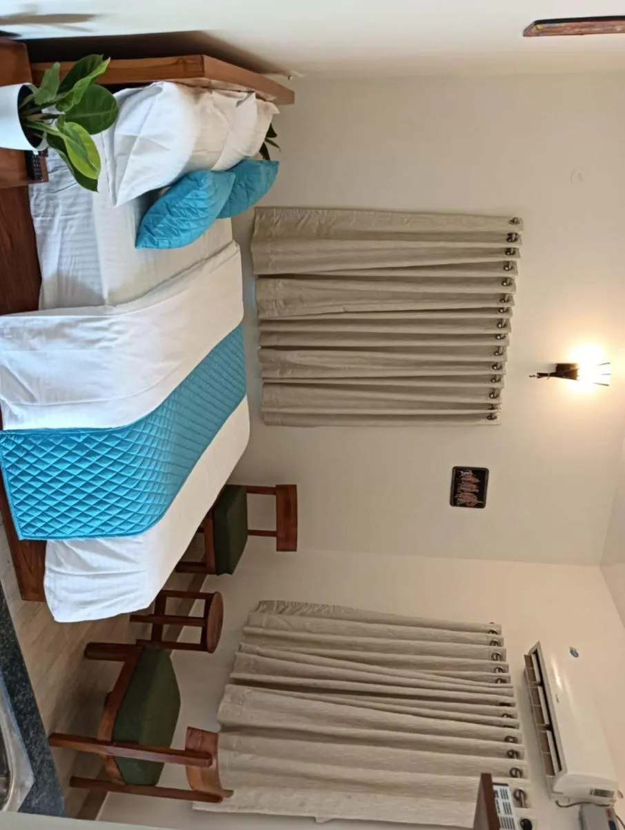 Bedroom, Bed in Om Villa