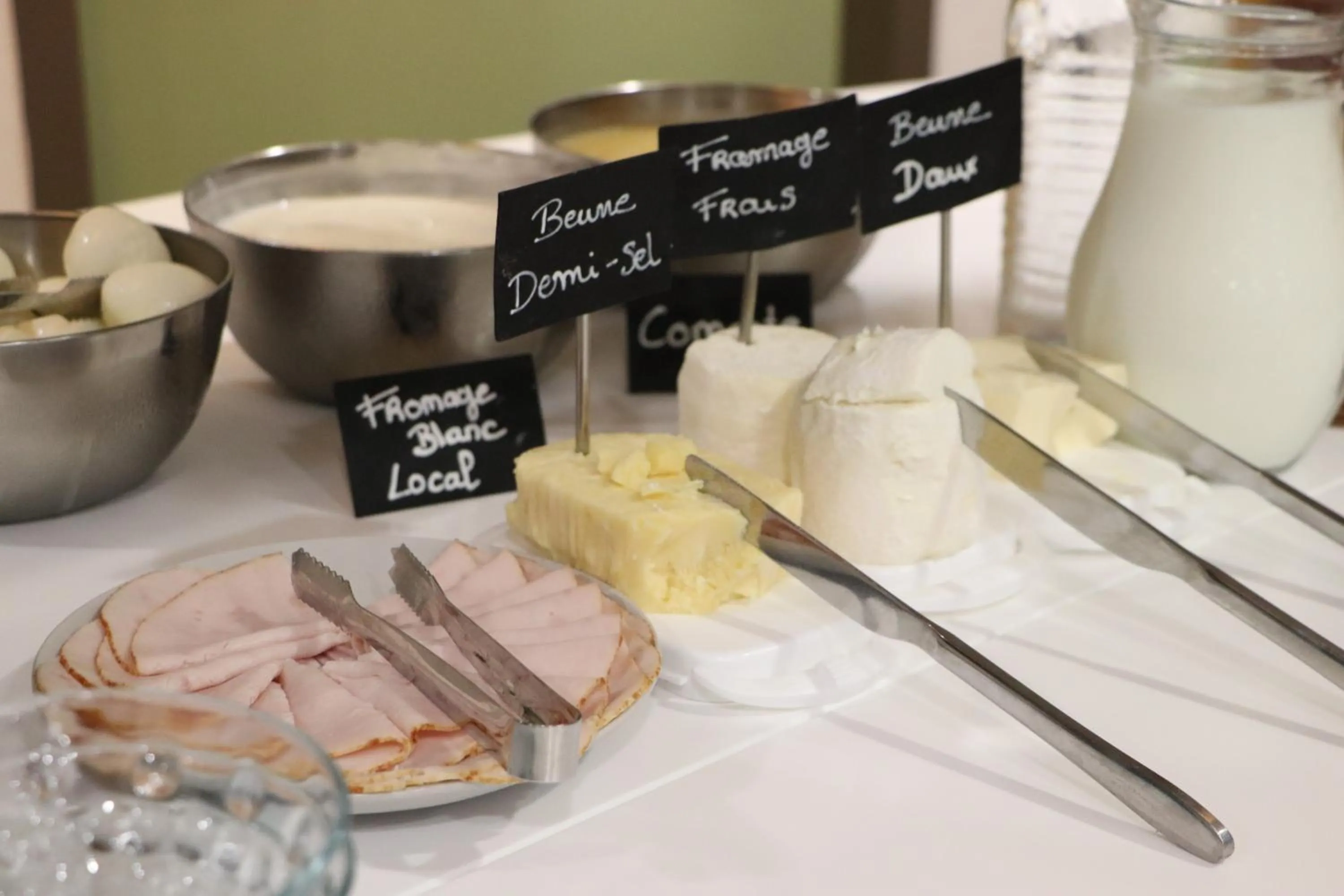 Buffet breakfast in First Inn Hotel Blois