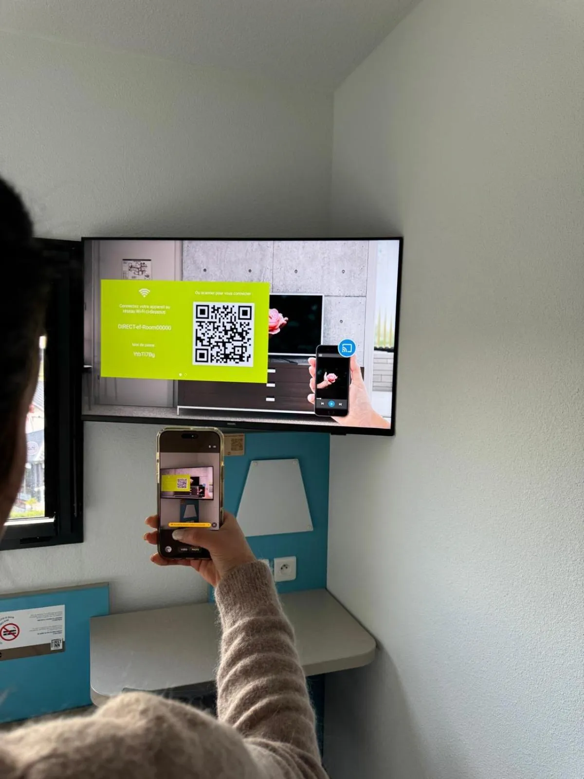 TV and multimedia in First Inn Hotel Blois