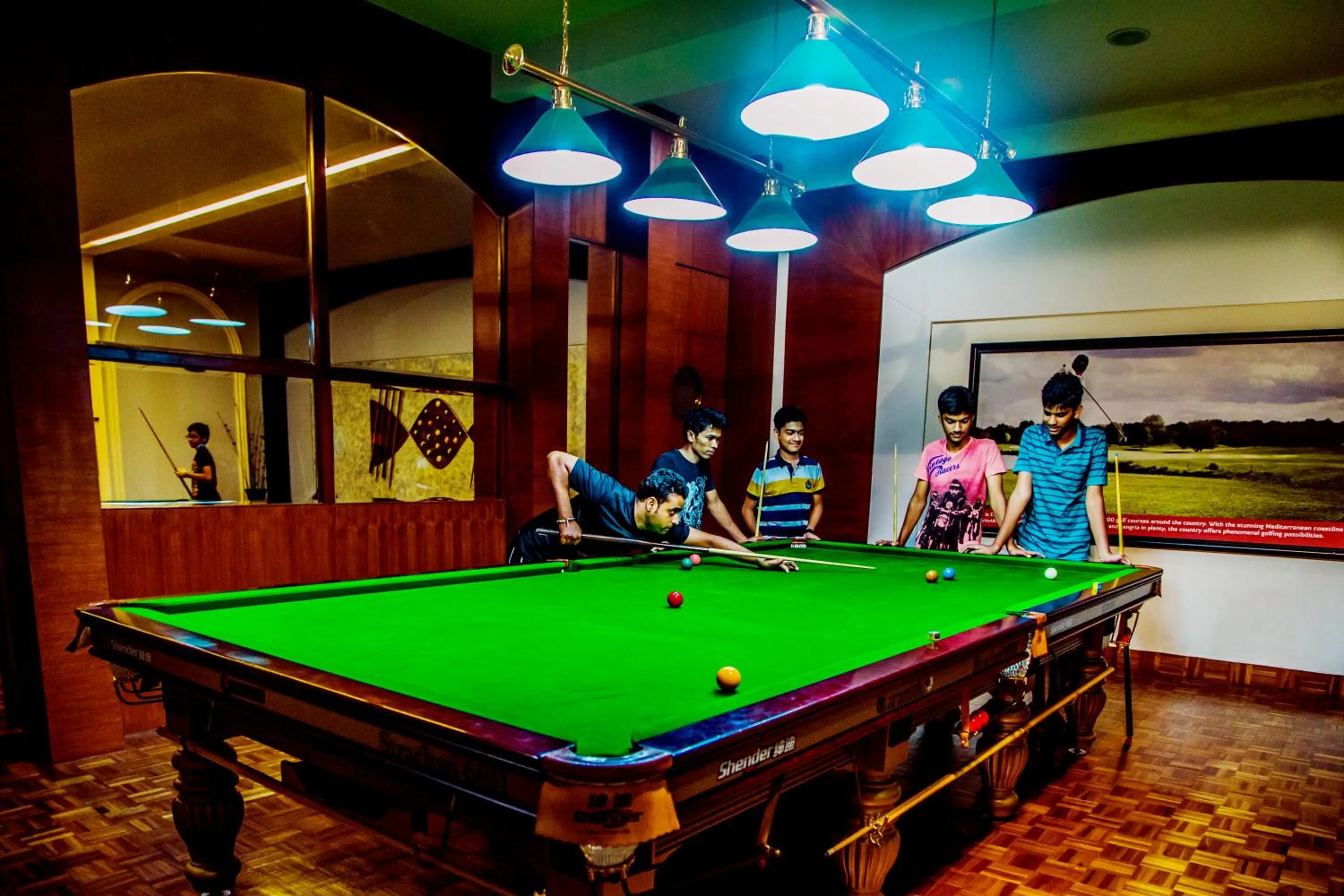 Billiard in Club Paraiso