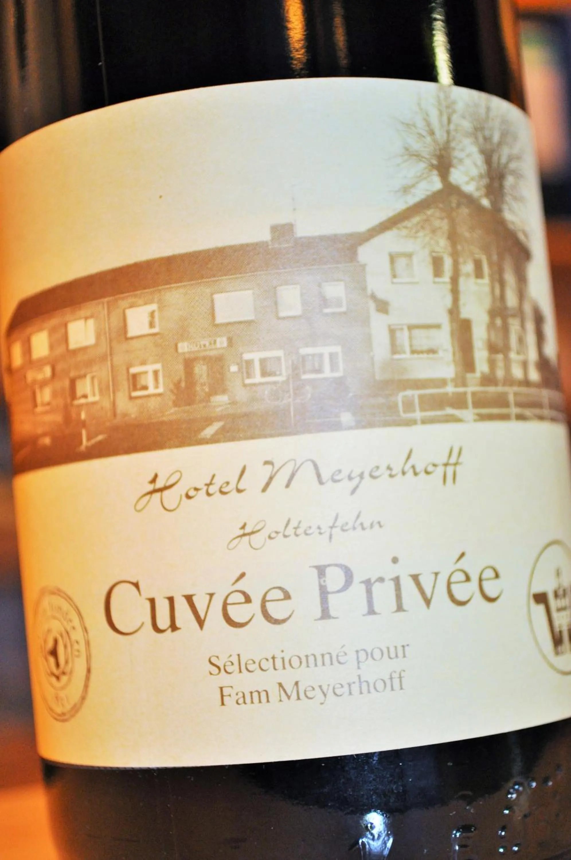 Alcoholic drinks in Hotel Meyerhoff