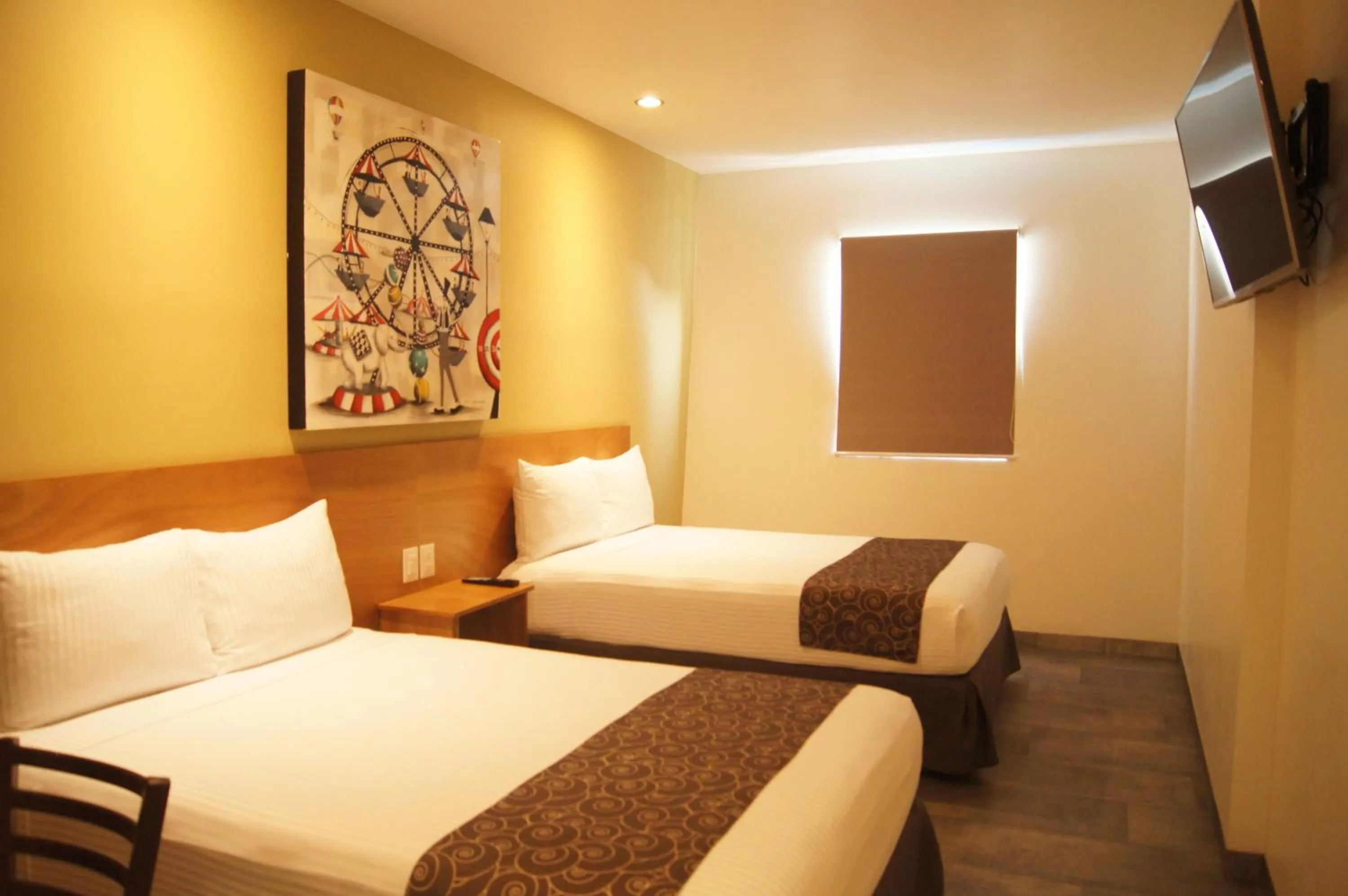 Bedroom, Bed in AM Hotel y Plaza