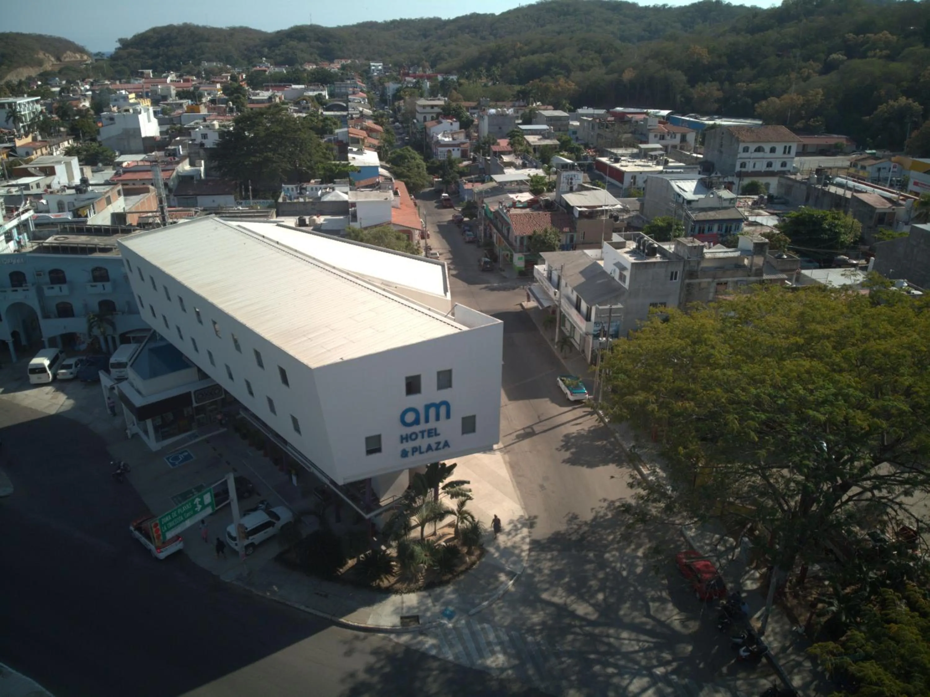 Facade/entrance in AM Hotel y Plaza