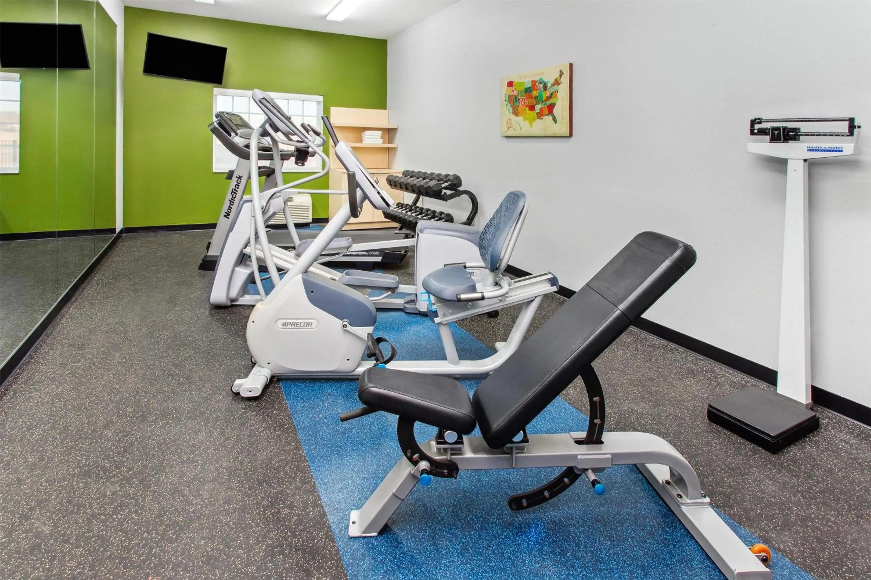 Fitness centre/facilities in Spark by Hilton Rochester South