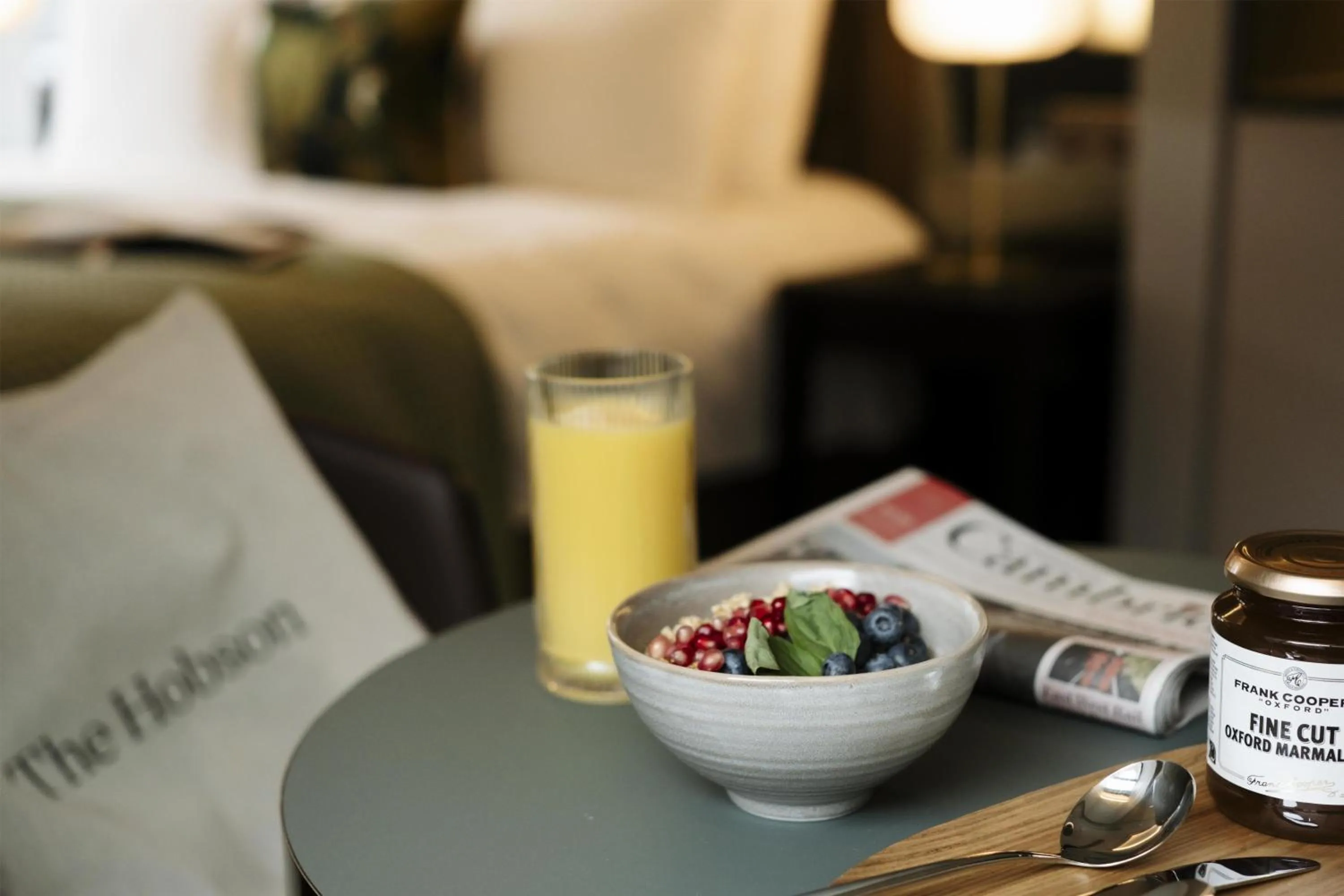 Photo of the whole room in The Hobson Cambridge by Adina